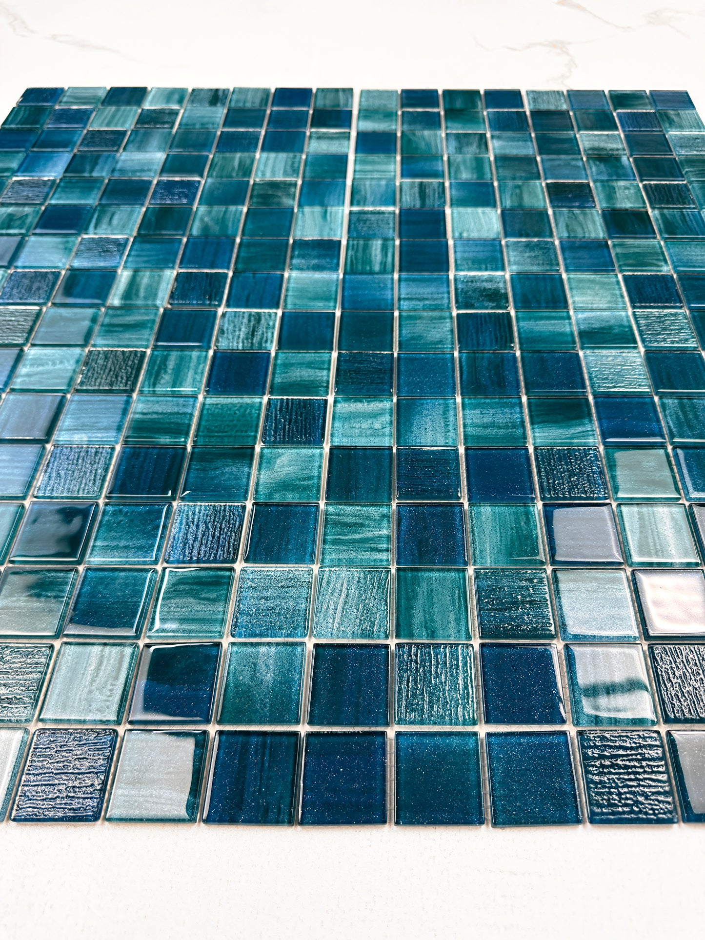 Glass Mosaic Swimming Pool Tile
