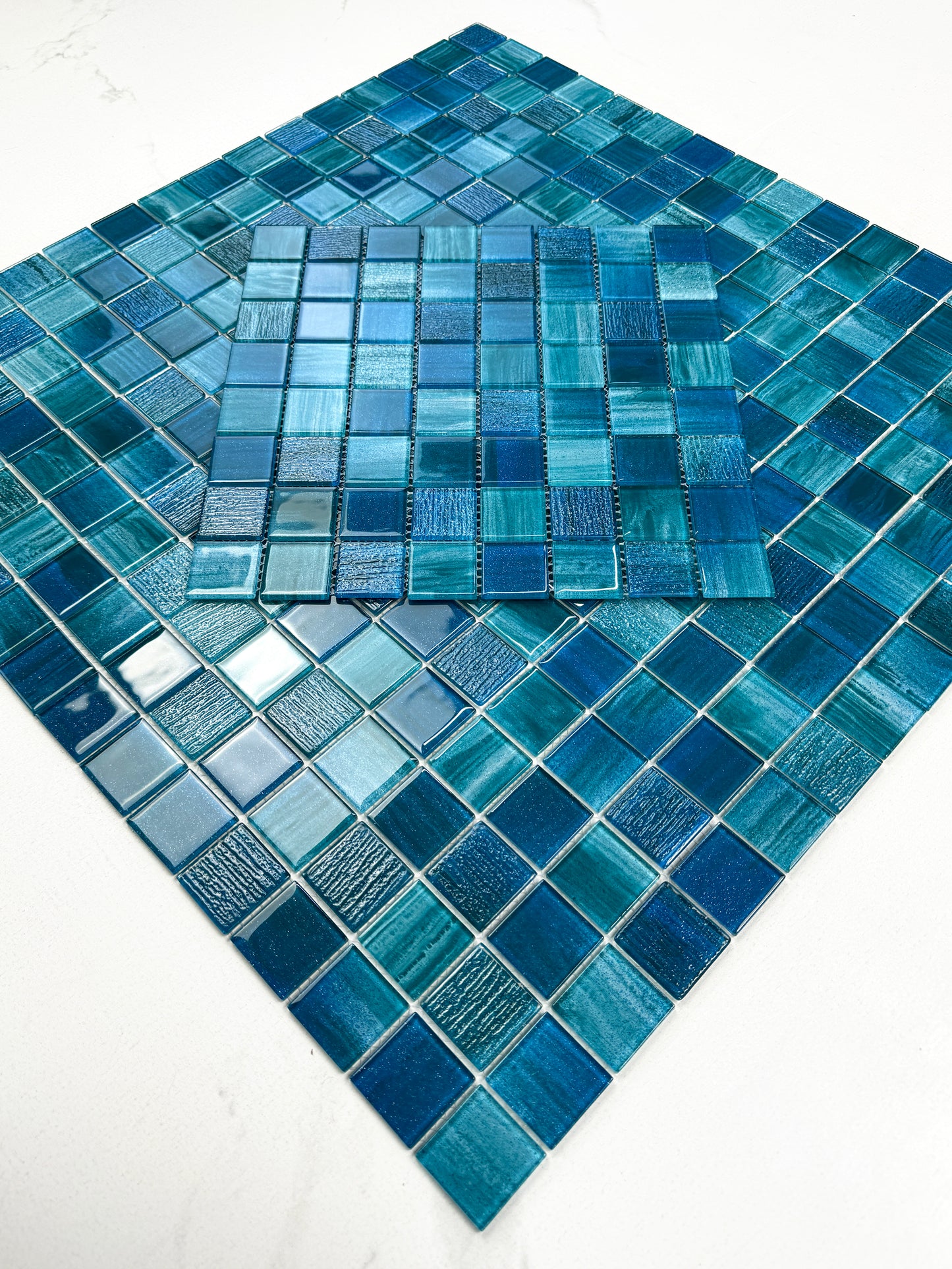 Glass Mosaic Swimming Pool Tile