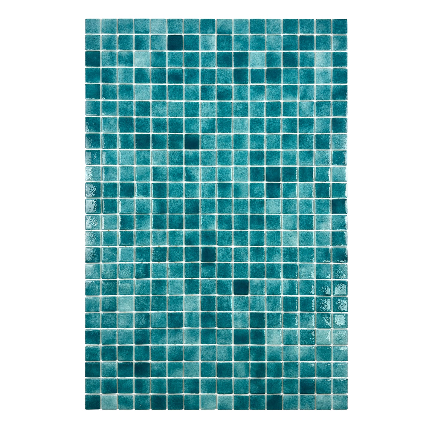 European Mosaic Series Jungle Green Recycled Glass Mosaic
