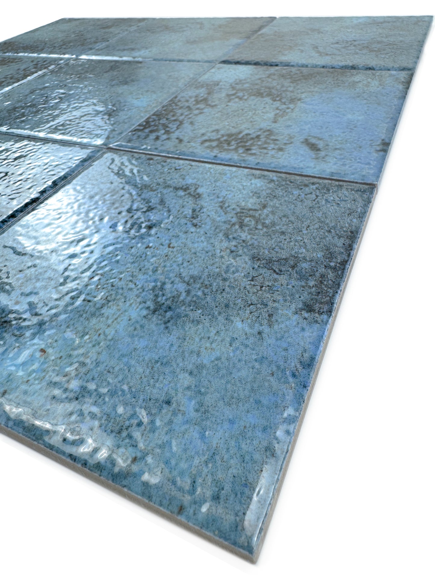 Majestic Natural Series Baby Blue & Iron Grey mixed natural gradients design Porcelain tile
