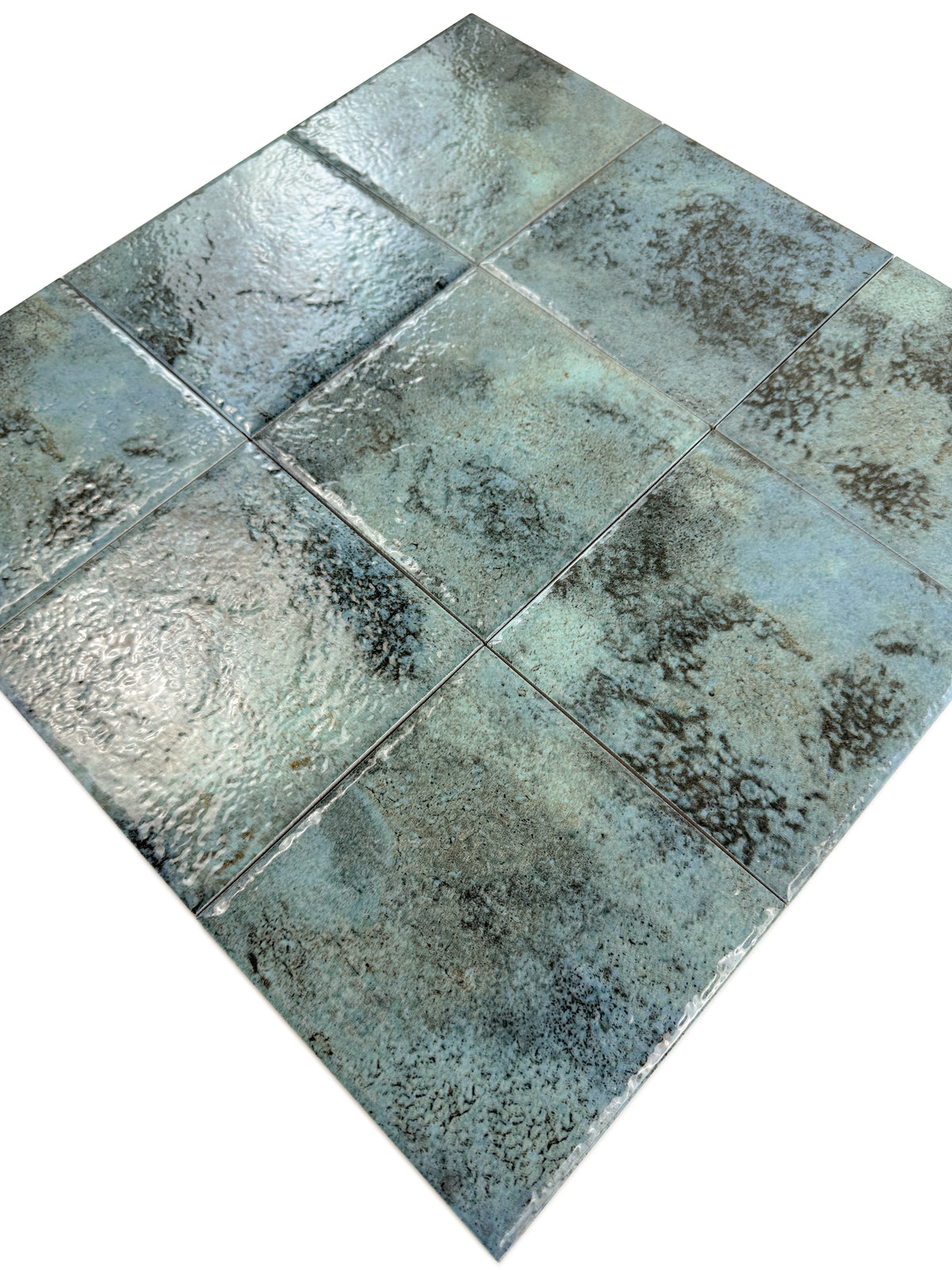 Majestic Natural Series turquoise green natural gradients design Porcelain tile