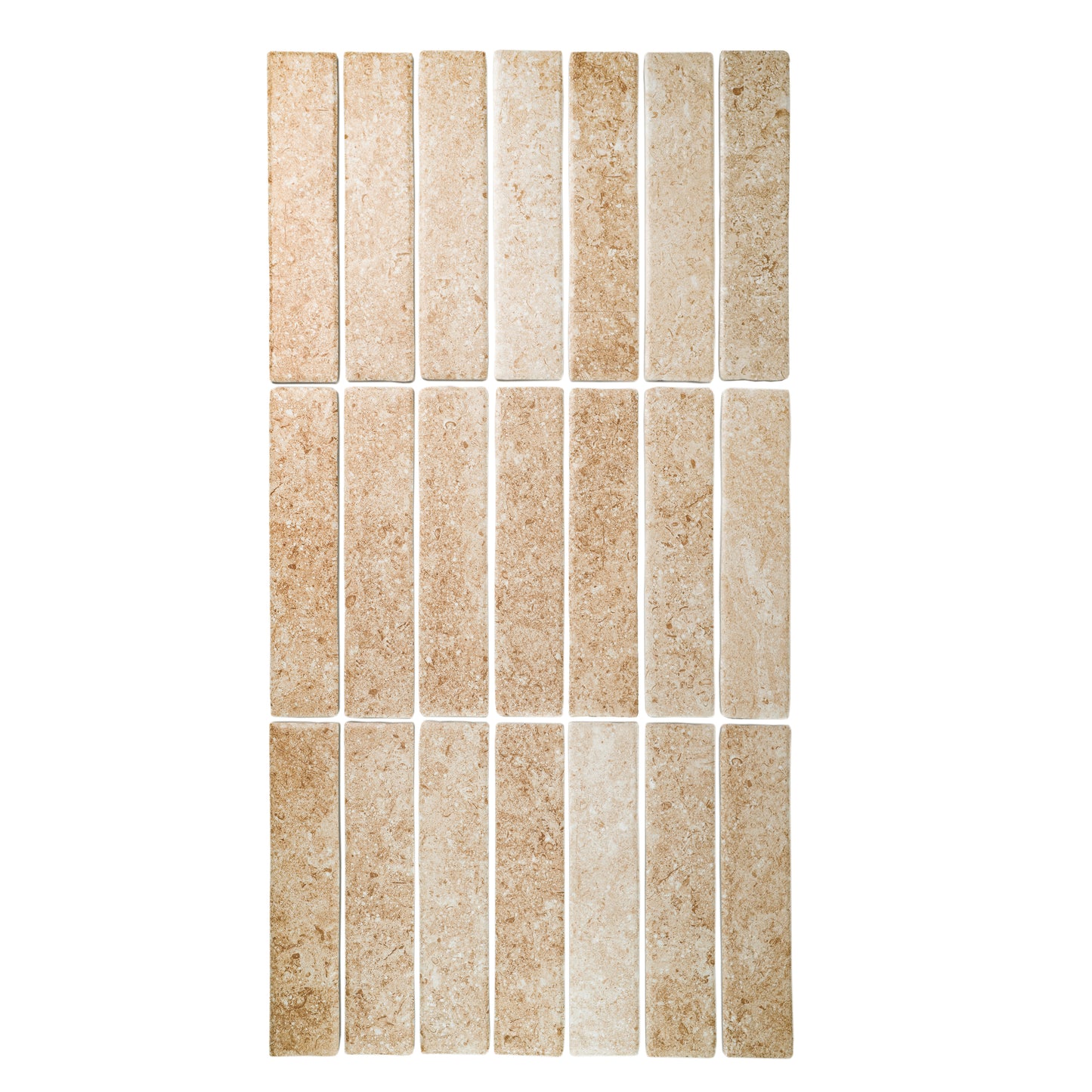 Limestone Legacy Series Boutique Beige Matte Porcelain Artisanal Tile
