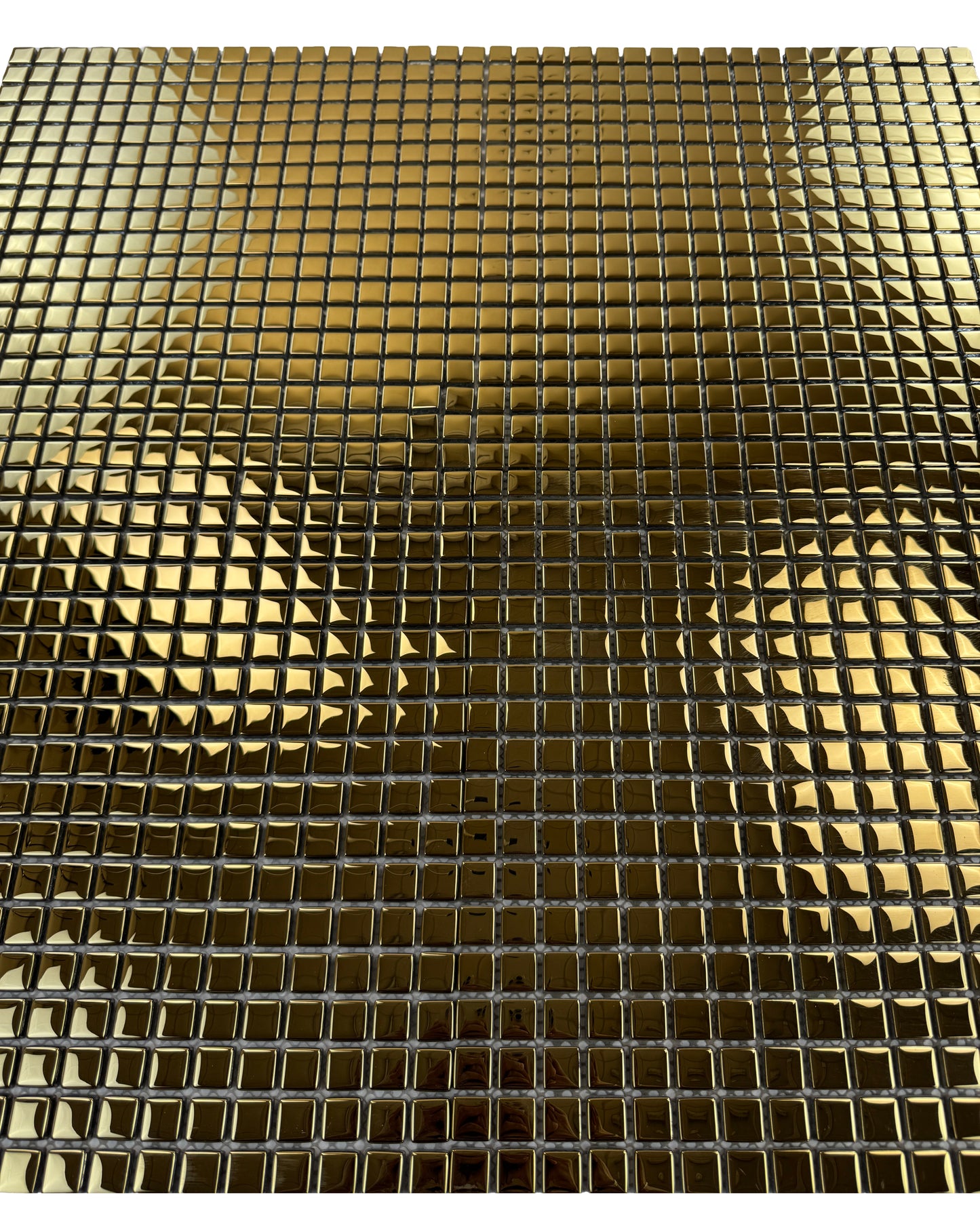 Gold Plated Glass Mosaic