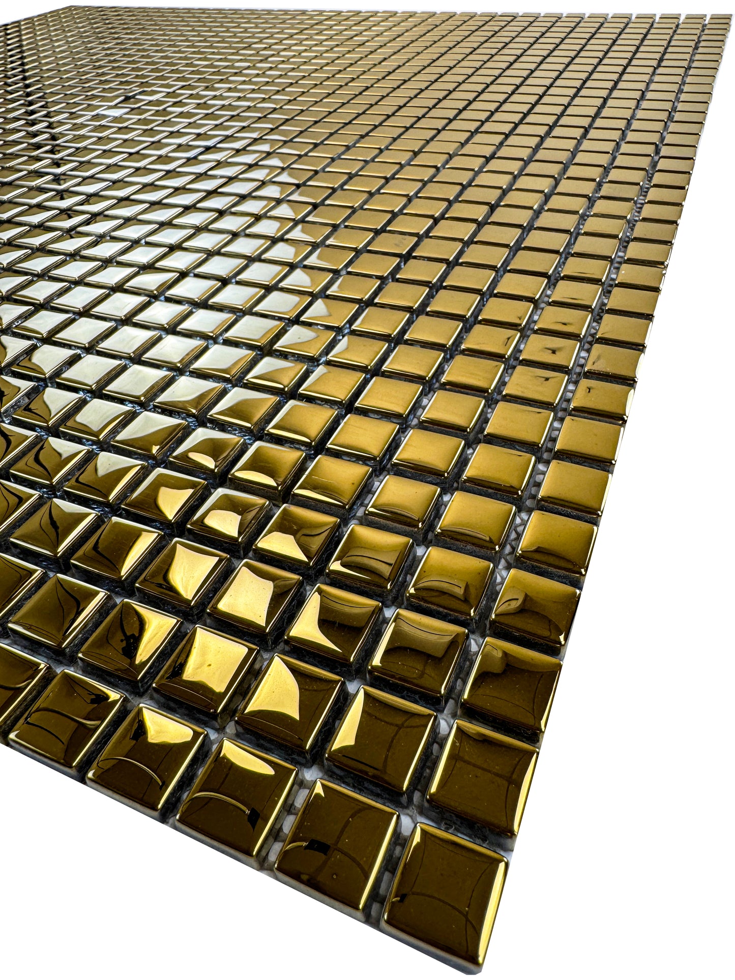 Gold Plated Glass Mosaic