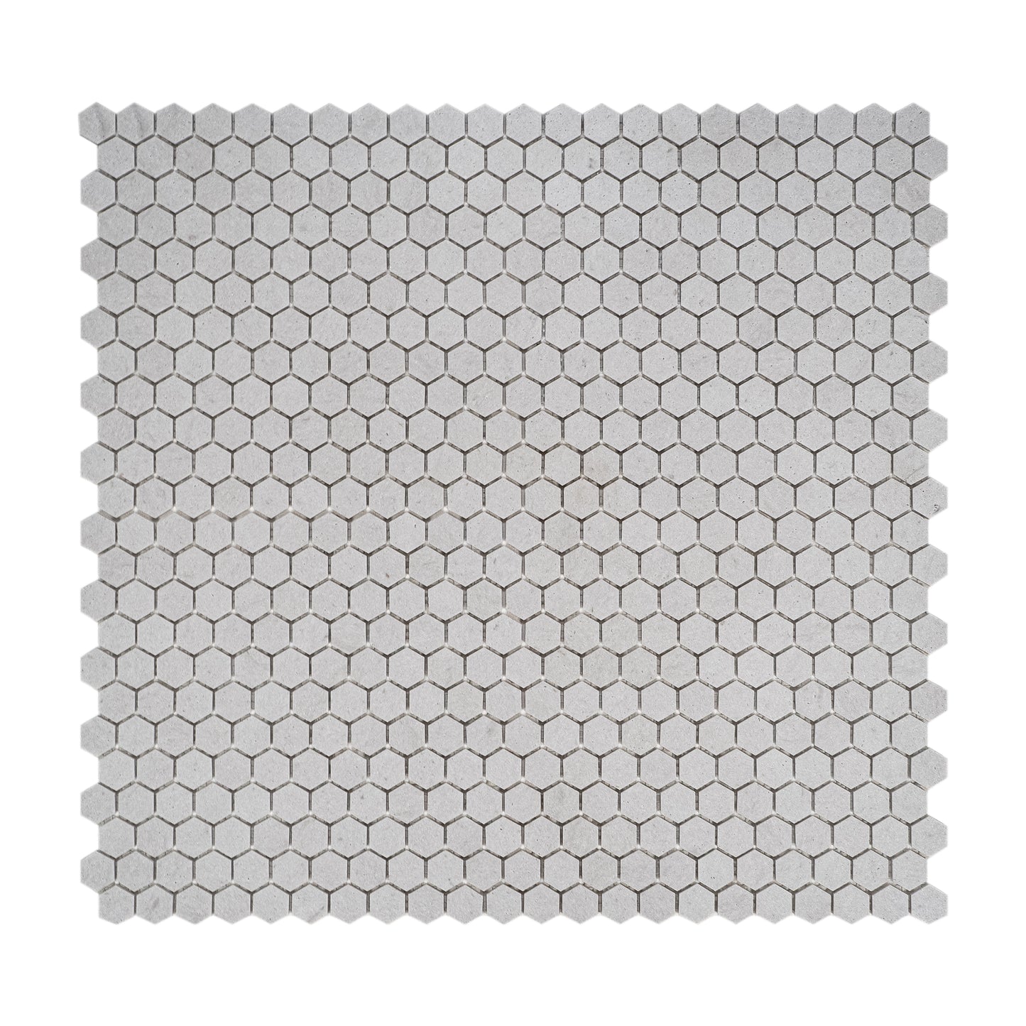 White Travertine Series Kwong Sal White Travertine  Honed  Hexagon Marble Mosaic