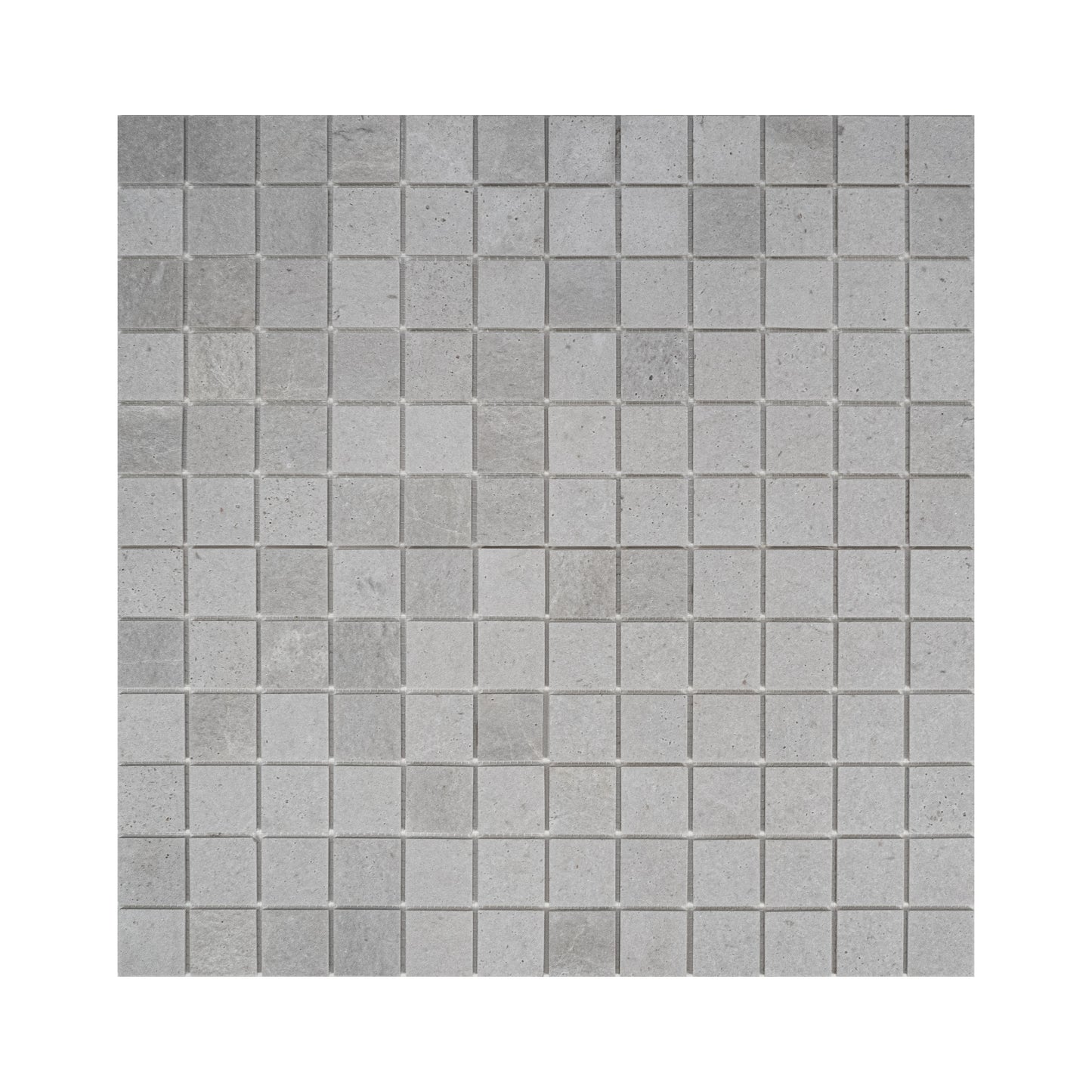 White Travertine Series Kwong Sal White Travertine  Honed Square Marble Mosaic