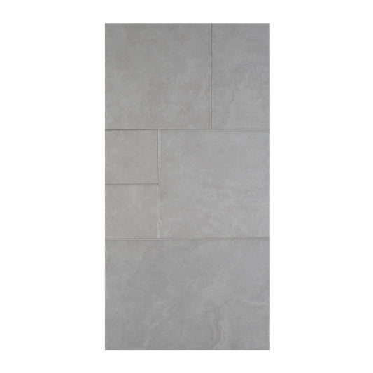 Paris Versailles Series Lava Grey Porcelain Versailles Pattern Tile