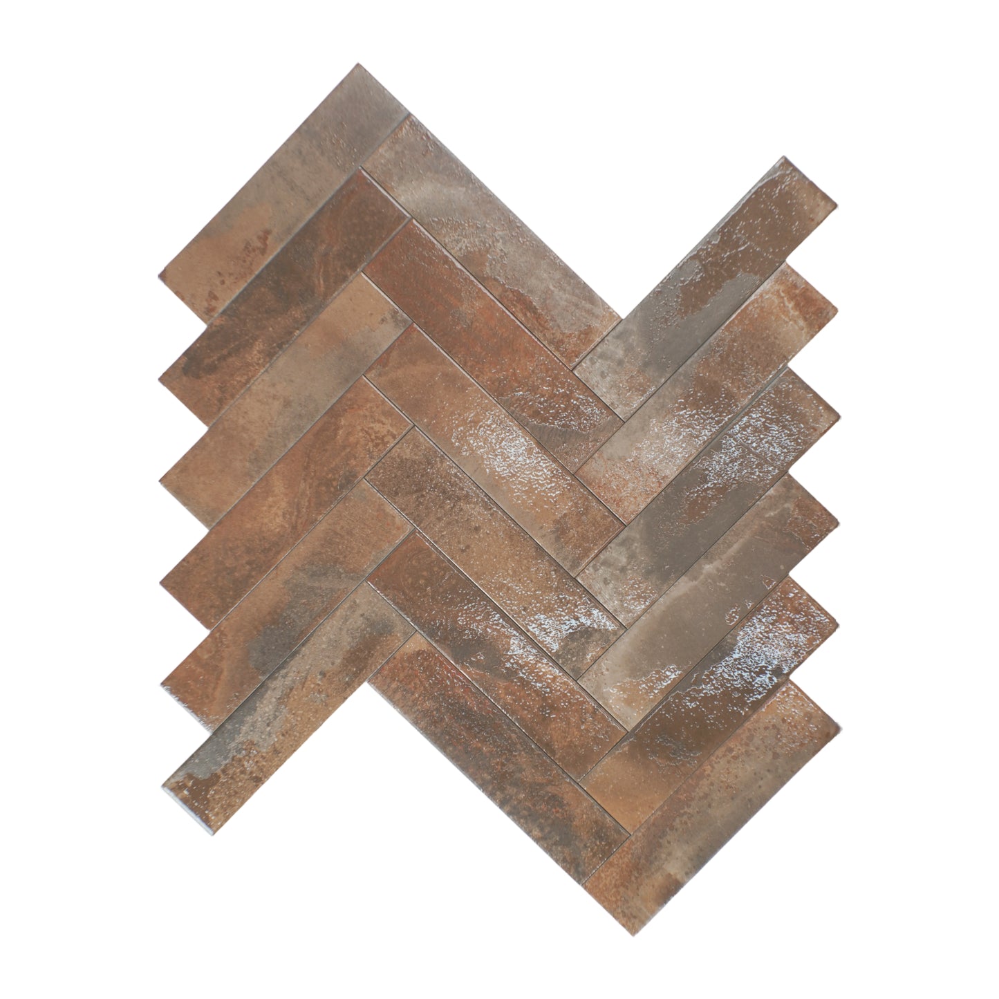 Lisbon Artisan Series Brown Matte Surface Porcelain Artisanal Tile