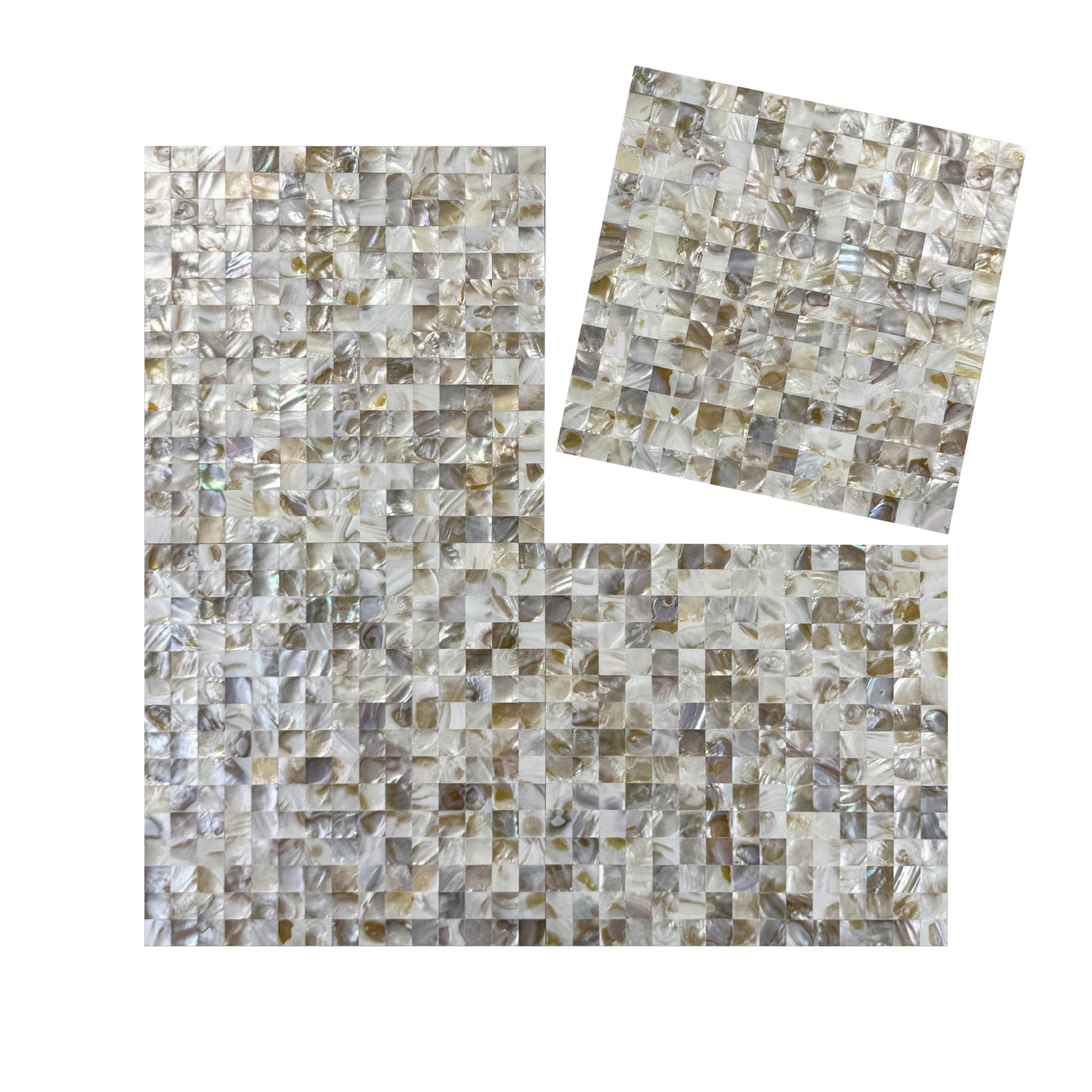 Opulent Pearl Series Oil Pattern Seamless MOP Mosaic