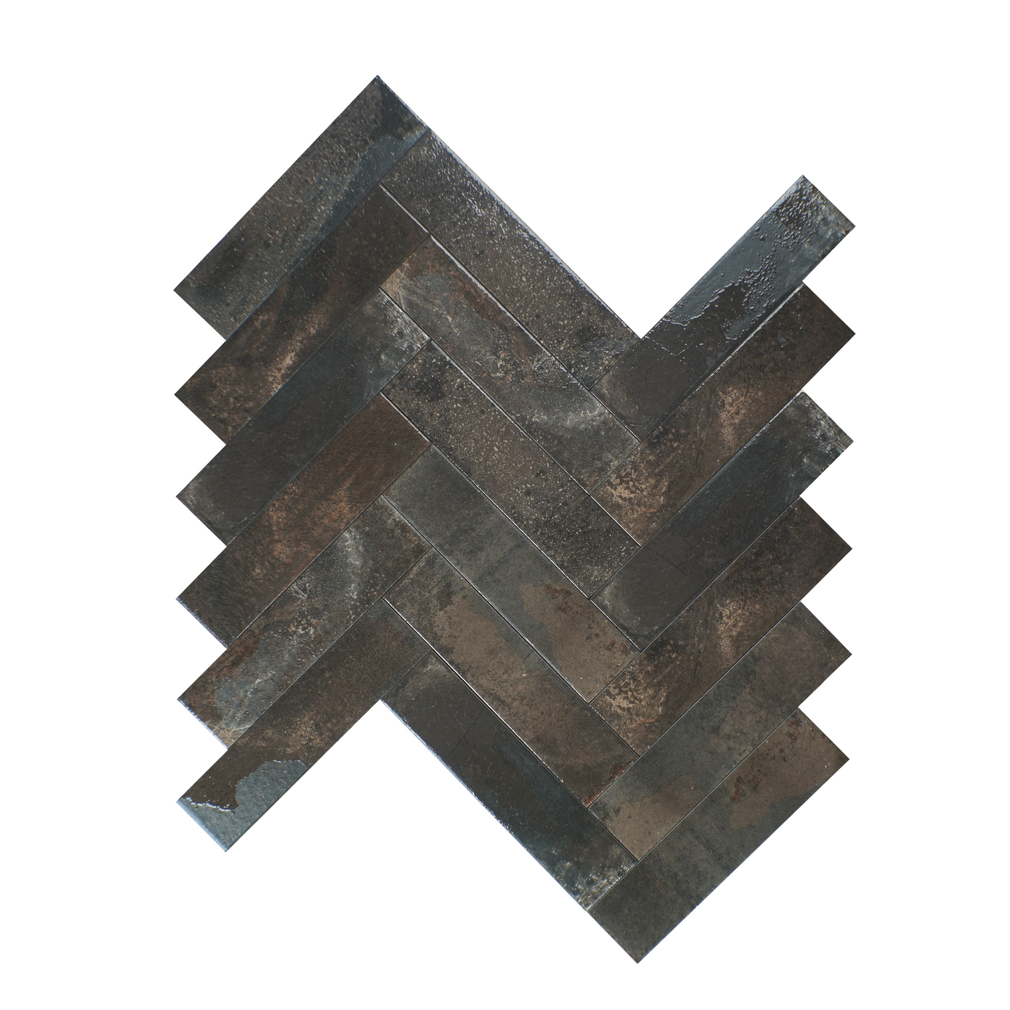 Lisbon Artisan Series Chocolate Brown Matte Surface Porcelain Artisanal Tile