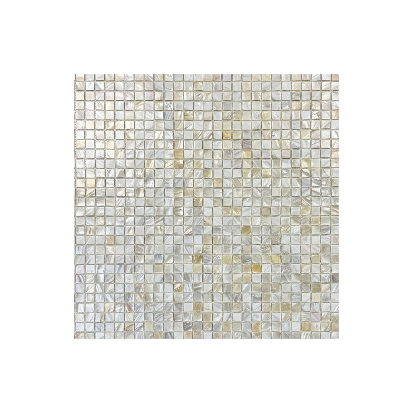 Opulent Pearl Collection Natural Color MOP Moasaic