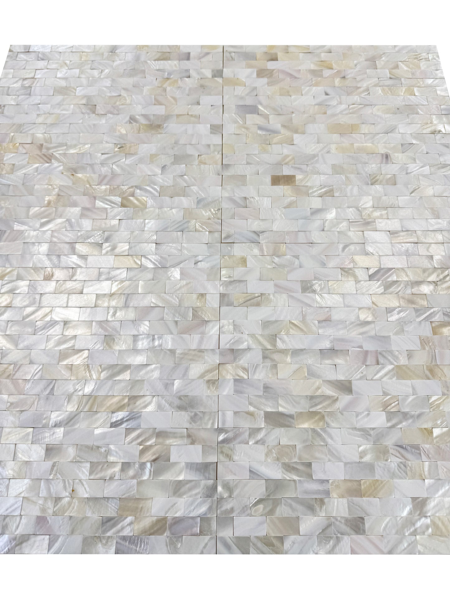 Opulent Pearl Collection Natural Color Seamless MOP Mosaic