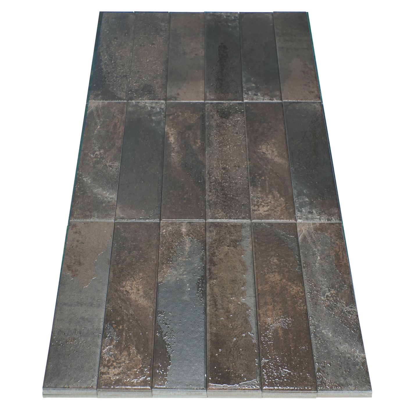 Lisbon Artisan Series Chocolate Brown Matte Surface Porcelain Artisanal Tile