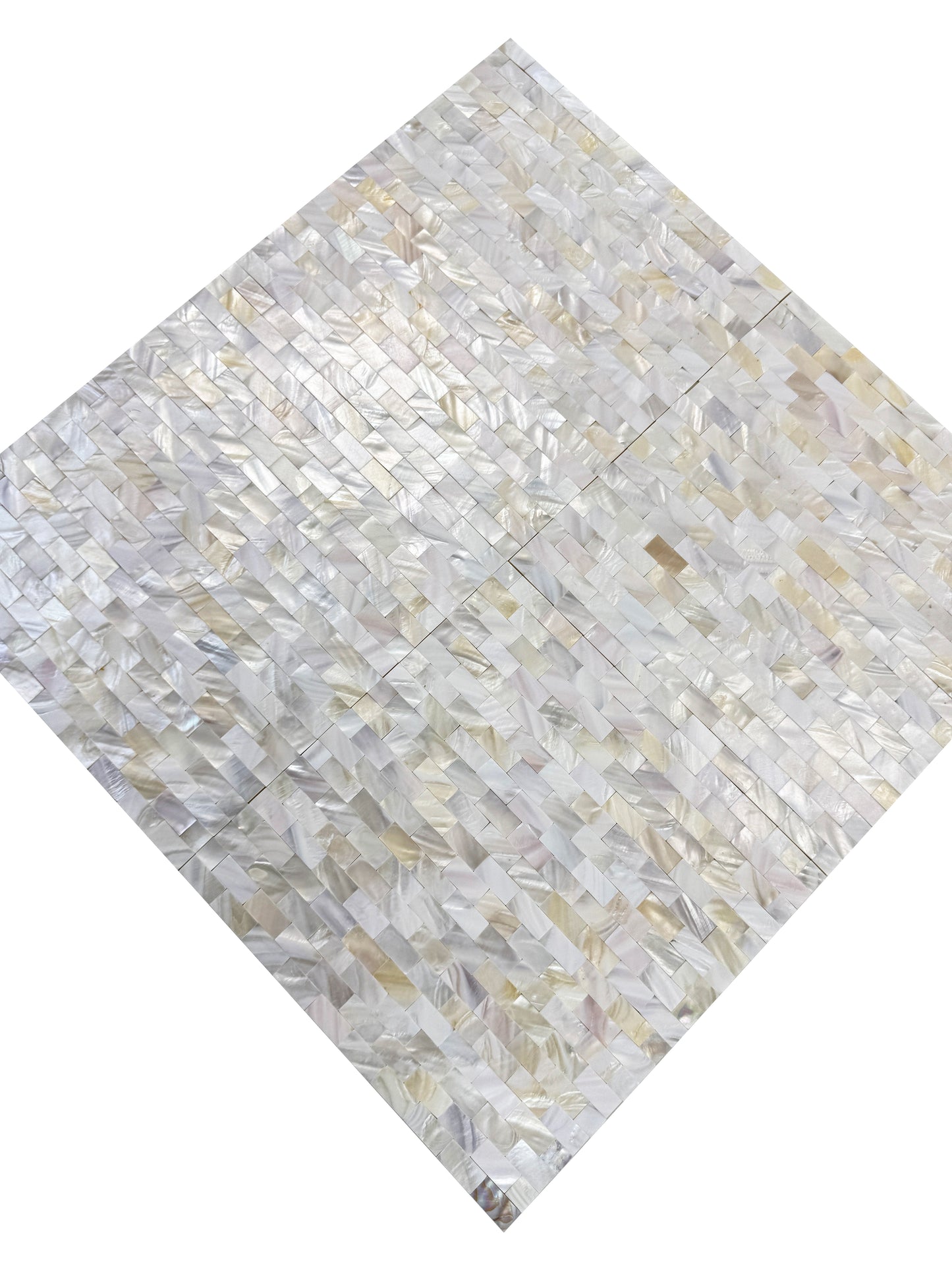 Opulent Pearl Collection Natural Color Seamless MOP Mosaic