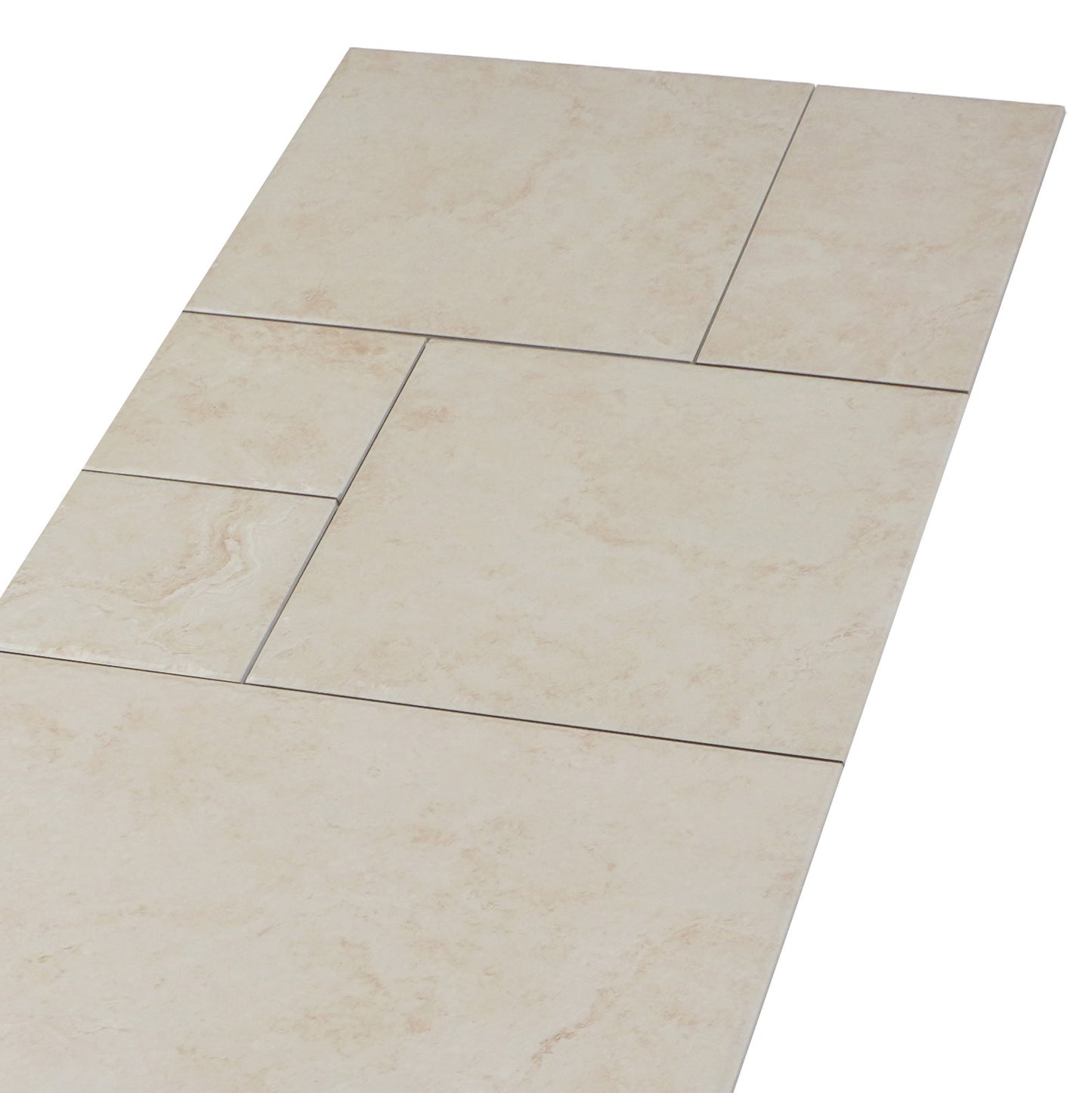 Paris Versailles Series Parchment Beige Porcelain Versailles Pattern Tile