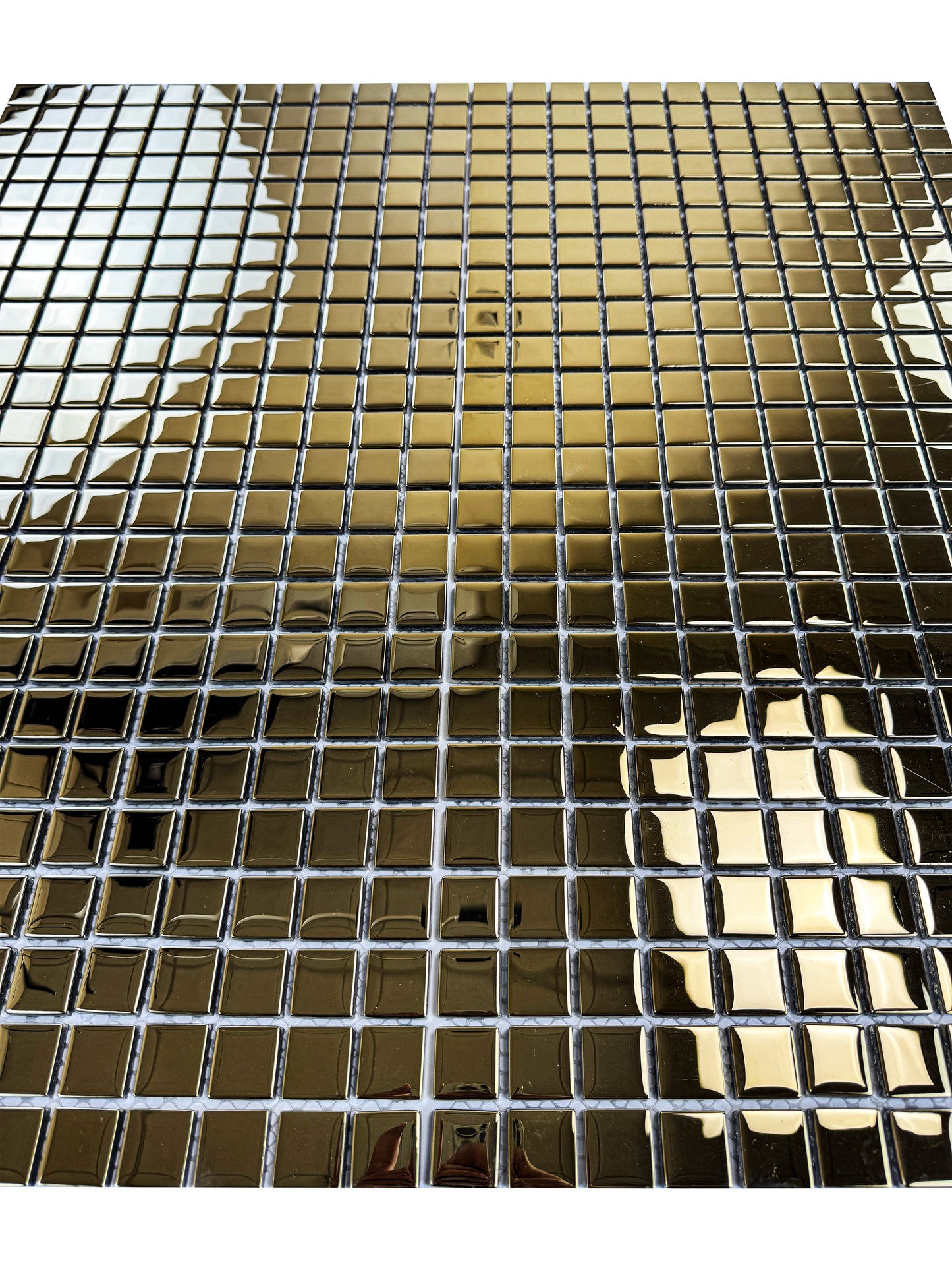 Gold Plated Glass Mosaic