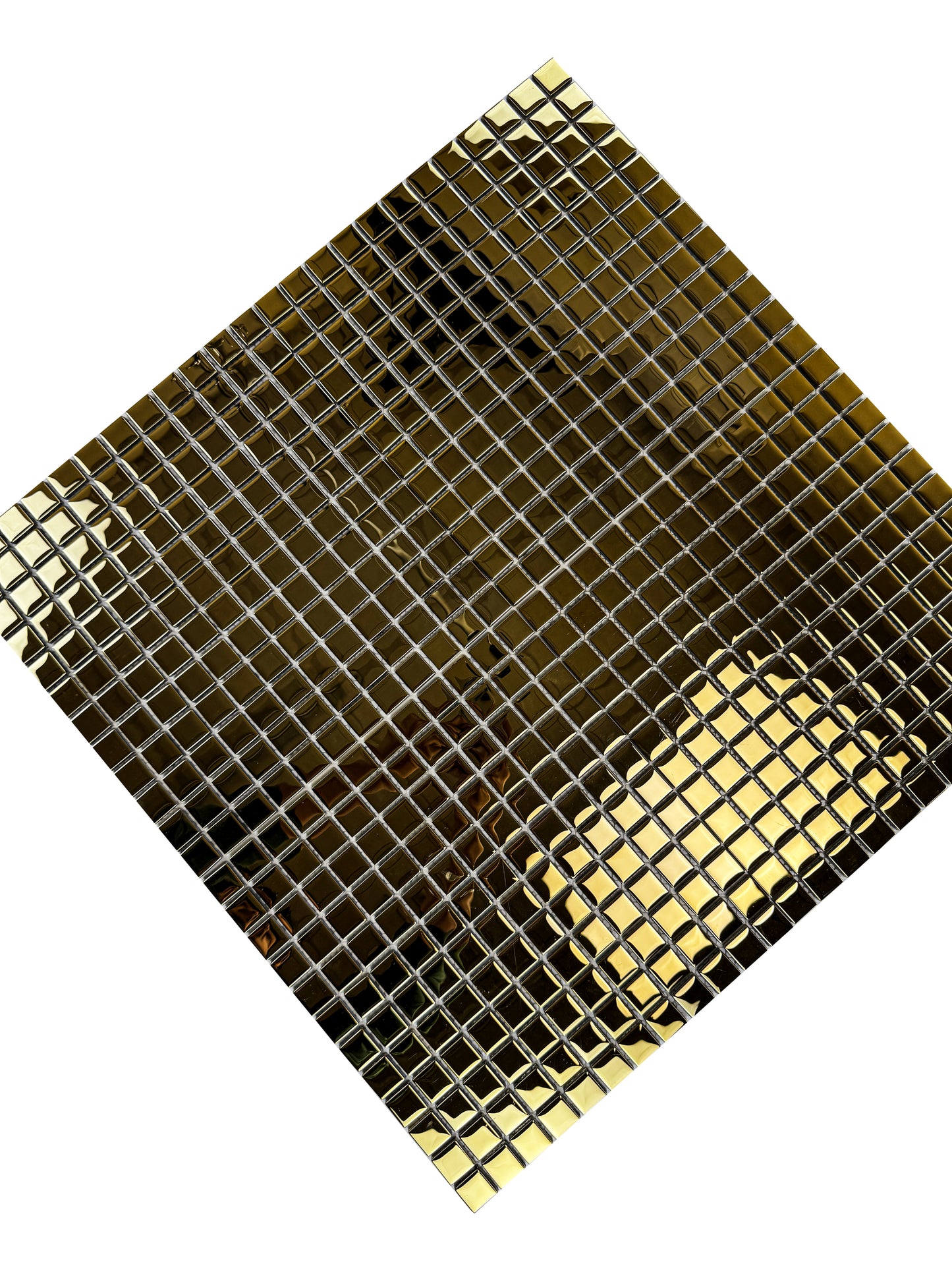 Gold Plated Glass Mosaic