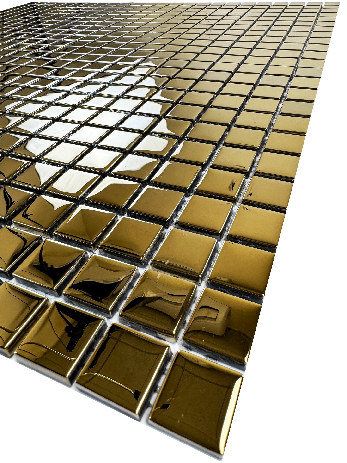 Gold Plated Glass Mosaic