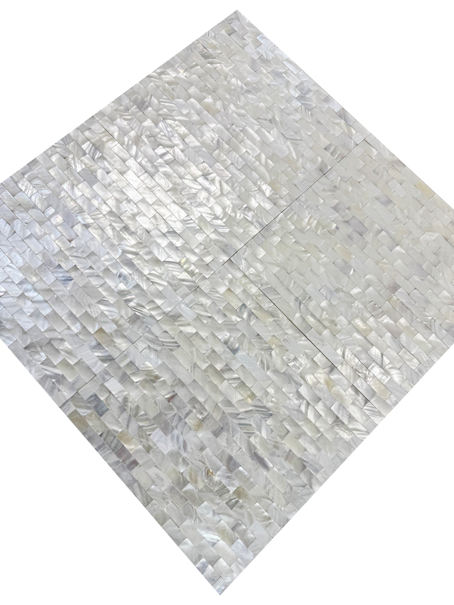 Opulent Pearl Collection White Seamless MOP Mosaic