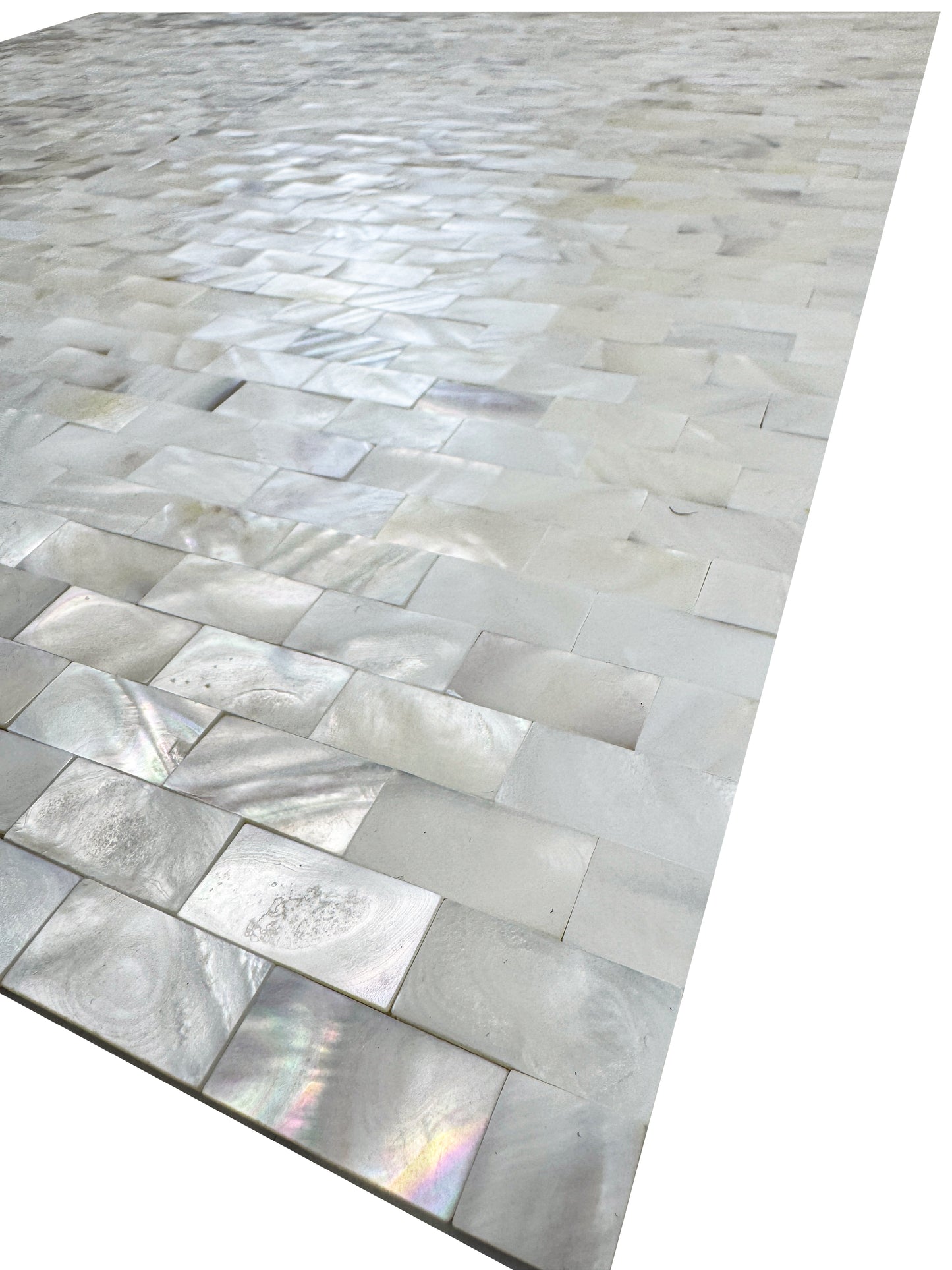 Opulent Pearl Collection White Seamless MOP Mosaic