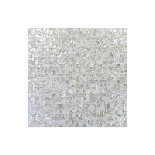 Opulent Pearl Collection Natural Color Seamless MOP Mosaic