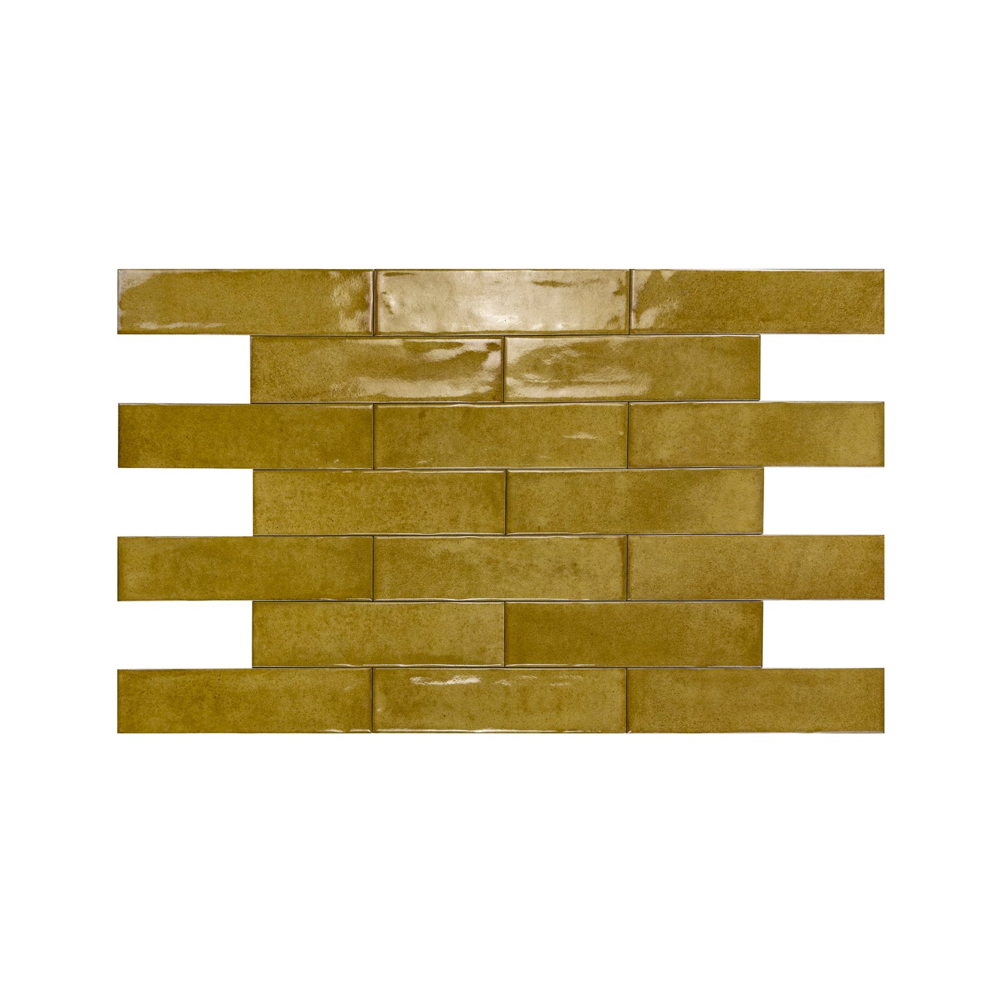 Amalfi Dawn Series Peanut Brown Glossy Porcelain Artisanal Tile