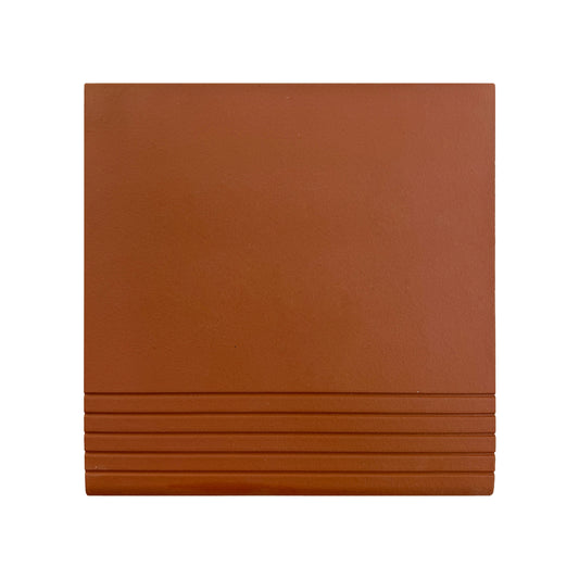 Terracotta Tile Series Burgundy Matte Step Nose