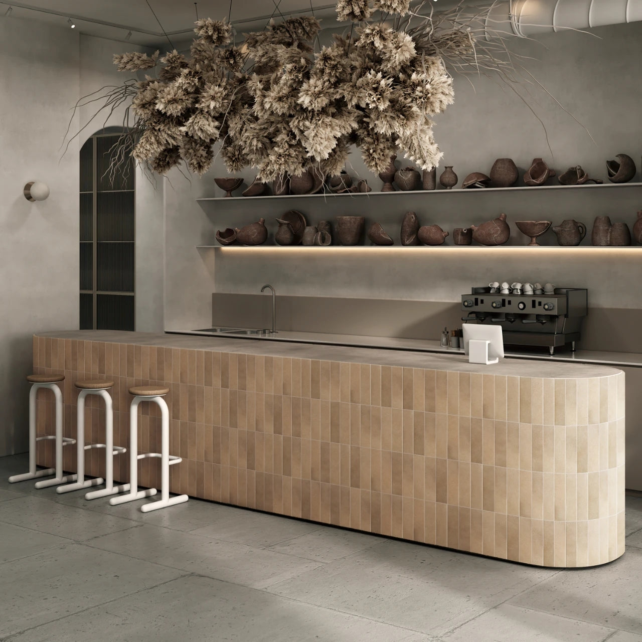 Earth tones porcelain kitchen and bathroom tiles in dubai
