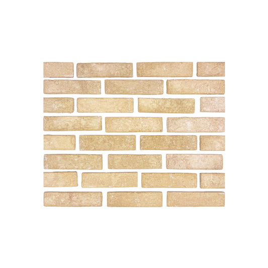 Tuscany Essence Series Parchment Beige & Tan Beige Mixed Cement Artificial Tile