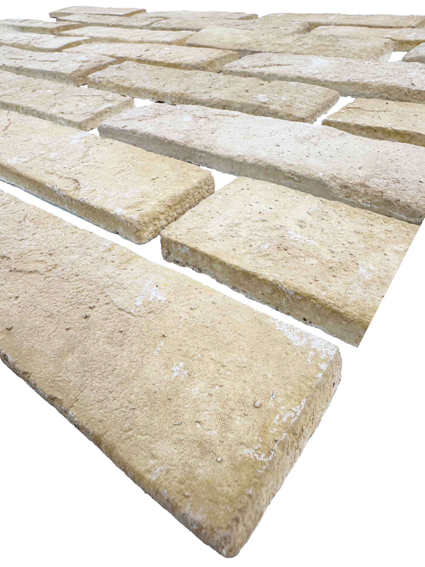 Tuscany Essence Series Parchment Beige & Tan Beige Mixed Cement Artificial Tile