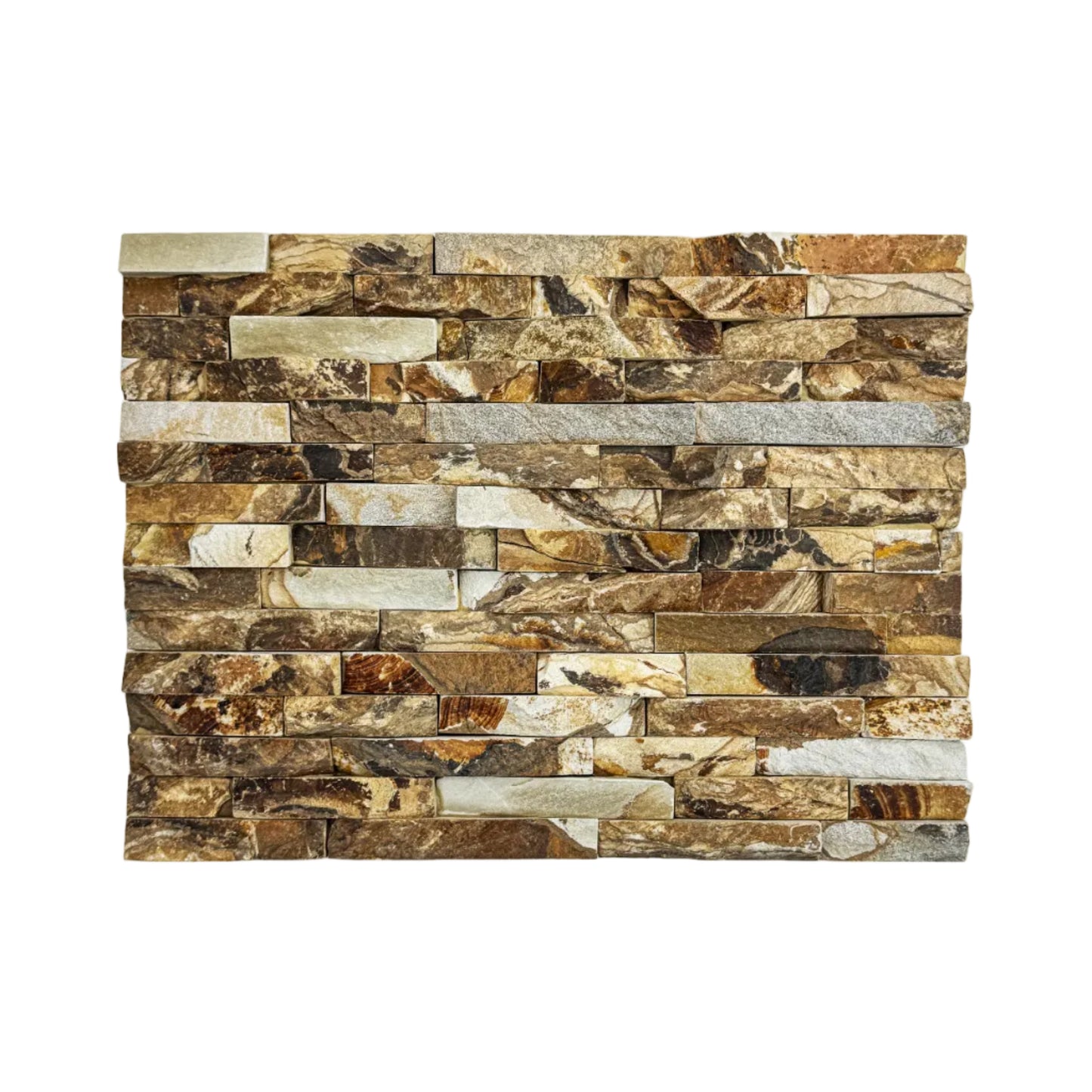 Celestial Terra series Nude Beige & French Beige Natural Surface Slate Wall Cladding