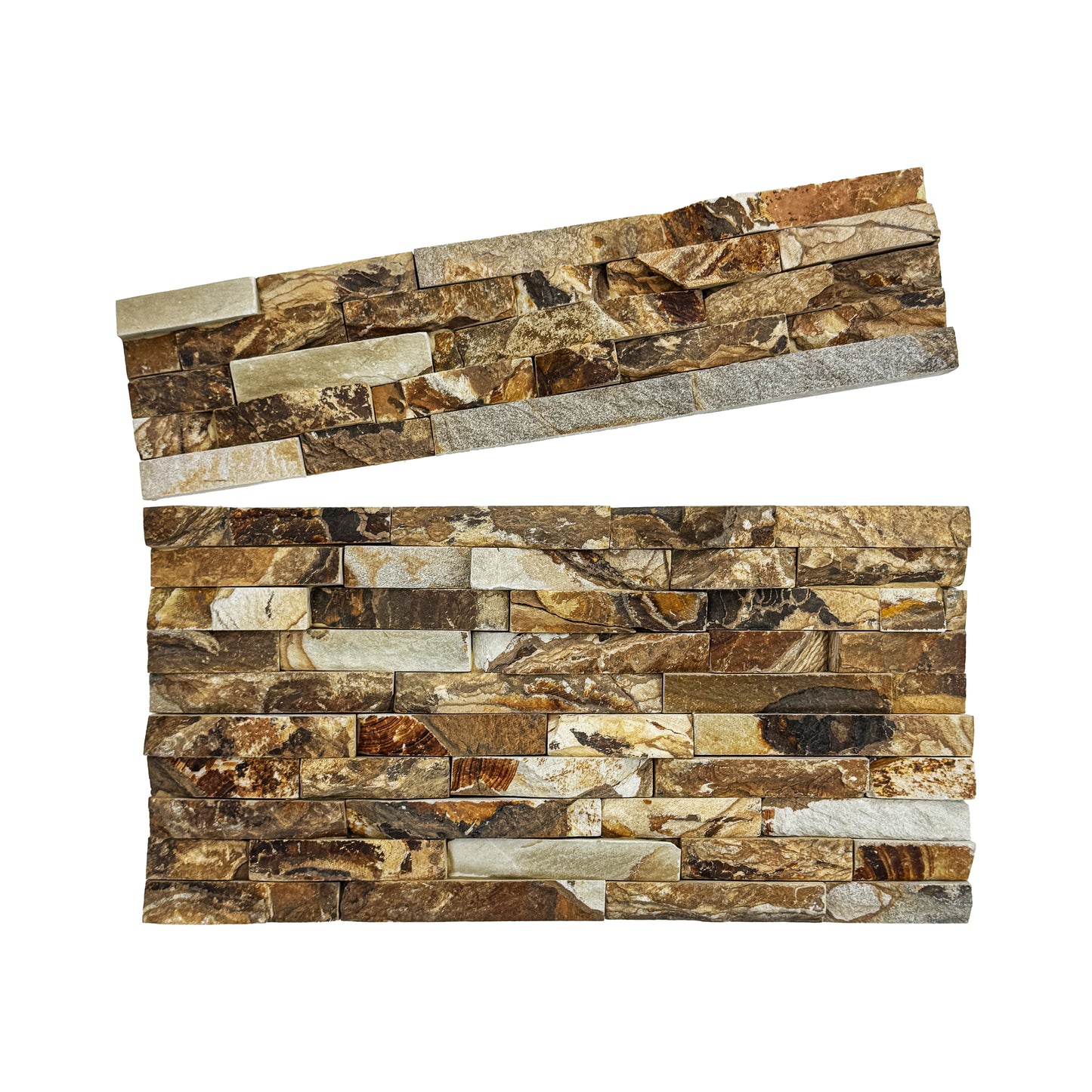 Celestial Terra series Nude Beige & French Beige Natural Surface Slate Wall Cladding