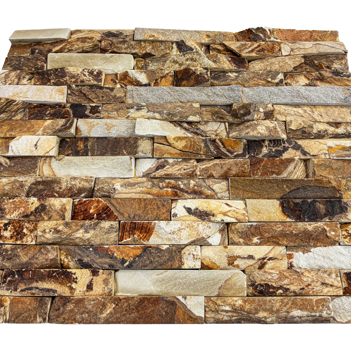 Celestial Terra series Nude Beige & French Beige Natural Surface Slate Wall Cladding