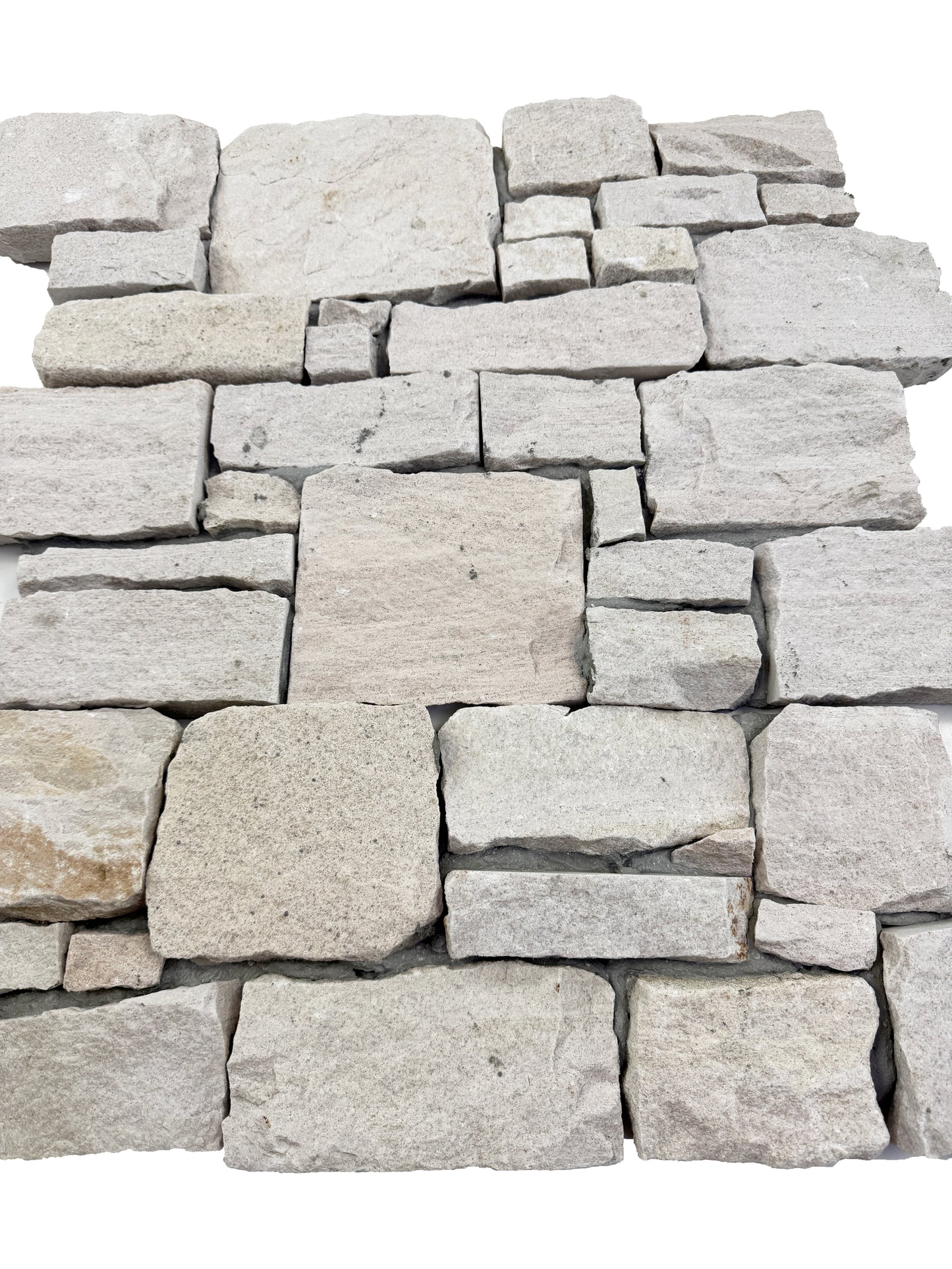 Timeless Nature Series White Cement Bonding Sandstone Wall Cladding