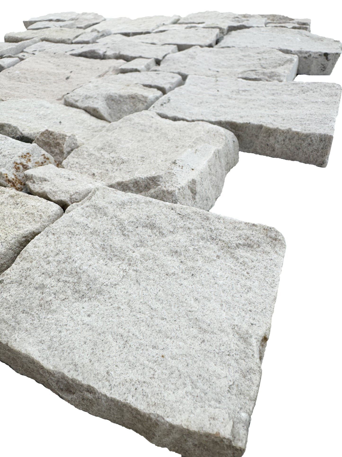 Timeless Nature Series White Cement Bonding Sandstone Wall Cladding