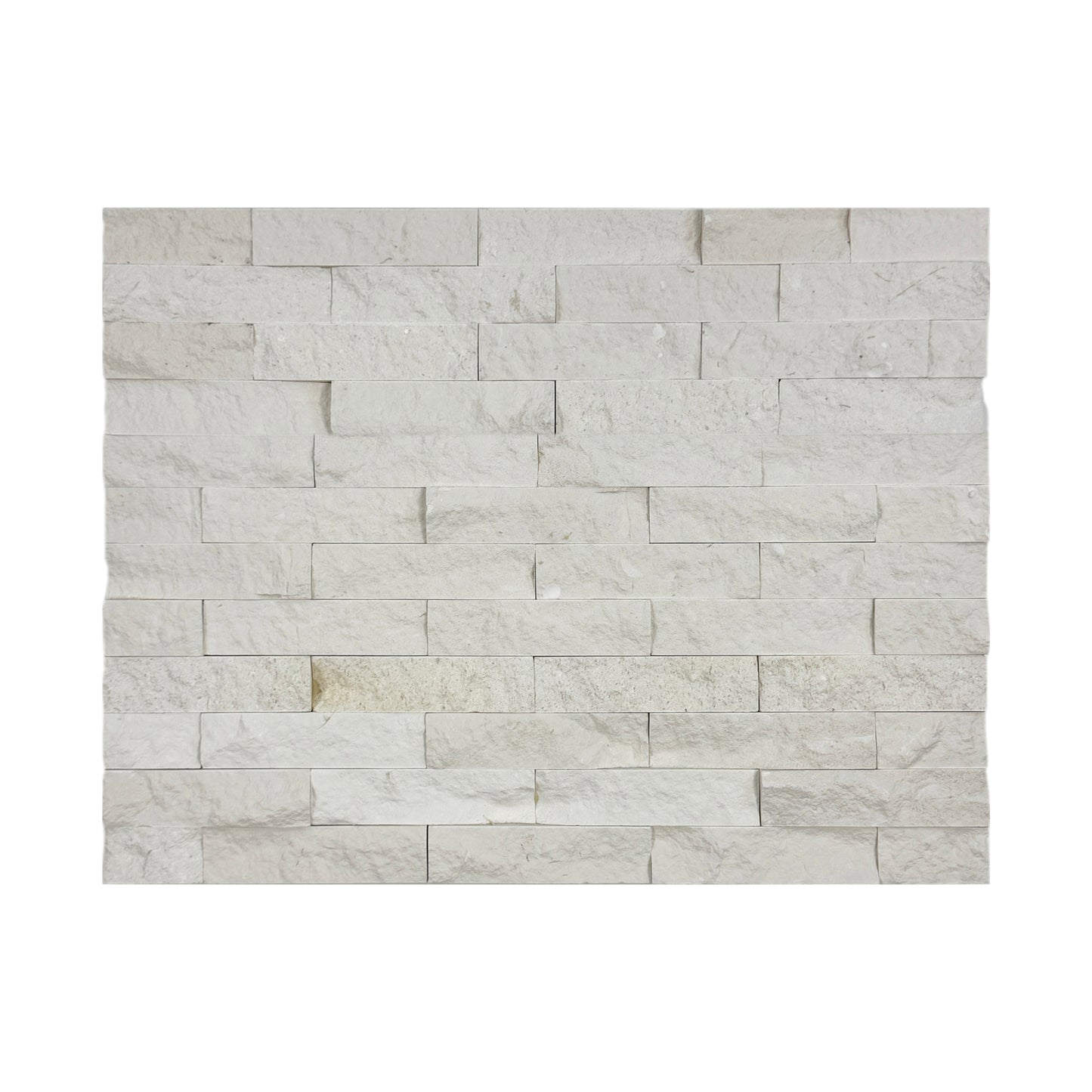 Luxe Aura series White Split Lime Stone Wall Cladding – MOSYCLE