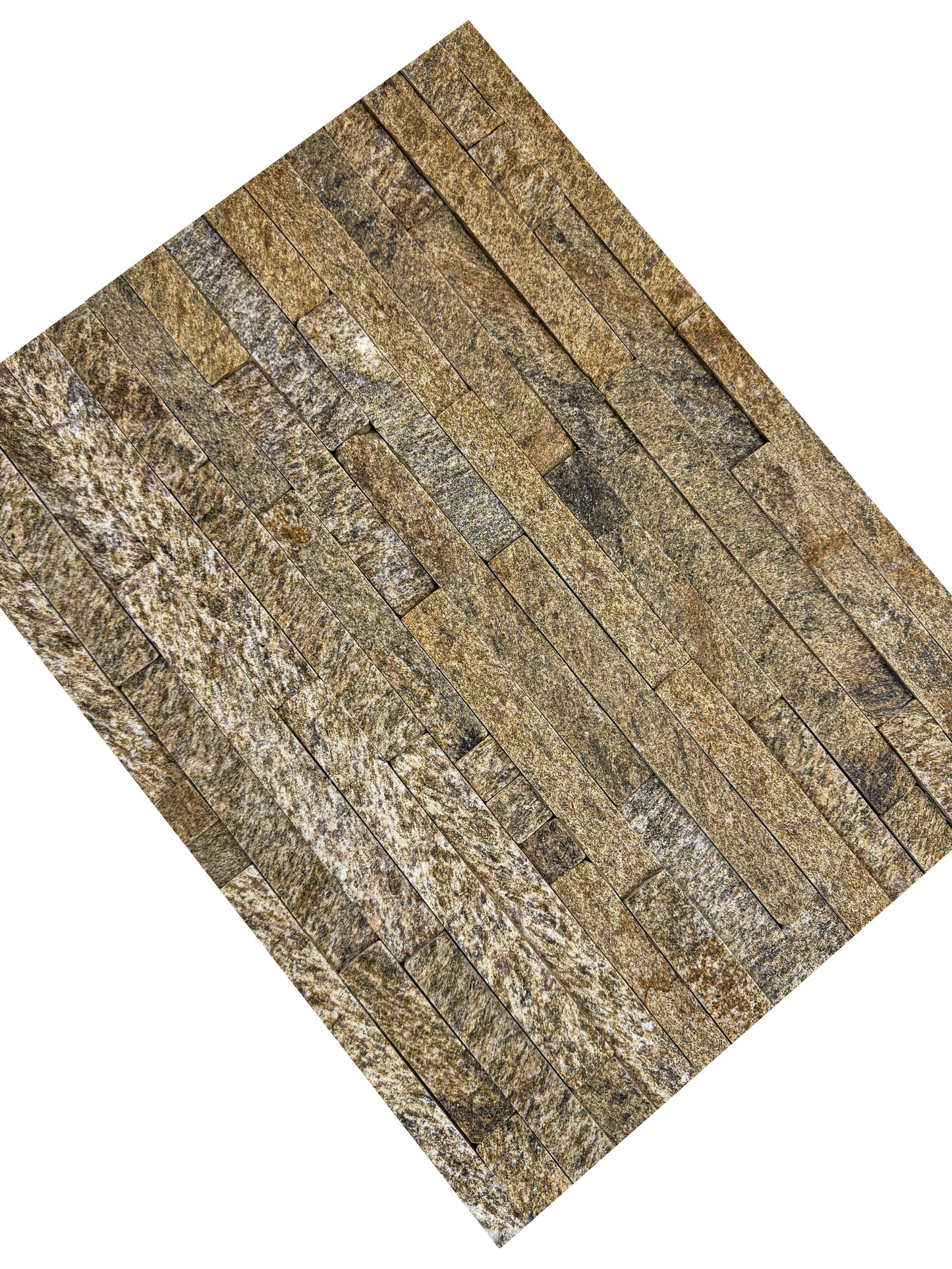 Starlit Quartz  Yellow Tiger Vein Split Quartz Wall Cladding