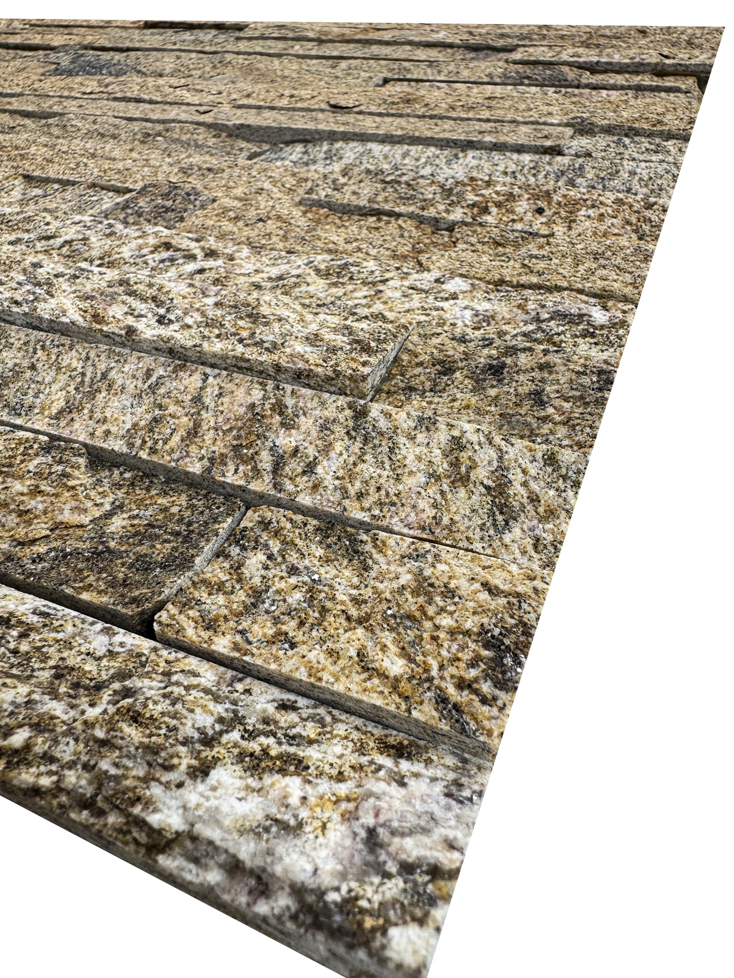 Starlit Quartz  Yellow Tiger Vein Split Quartz Wall Cladding