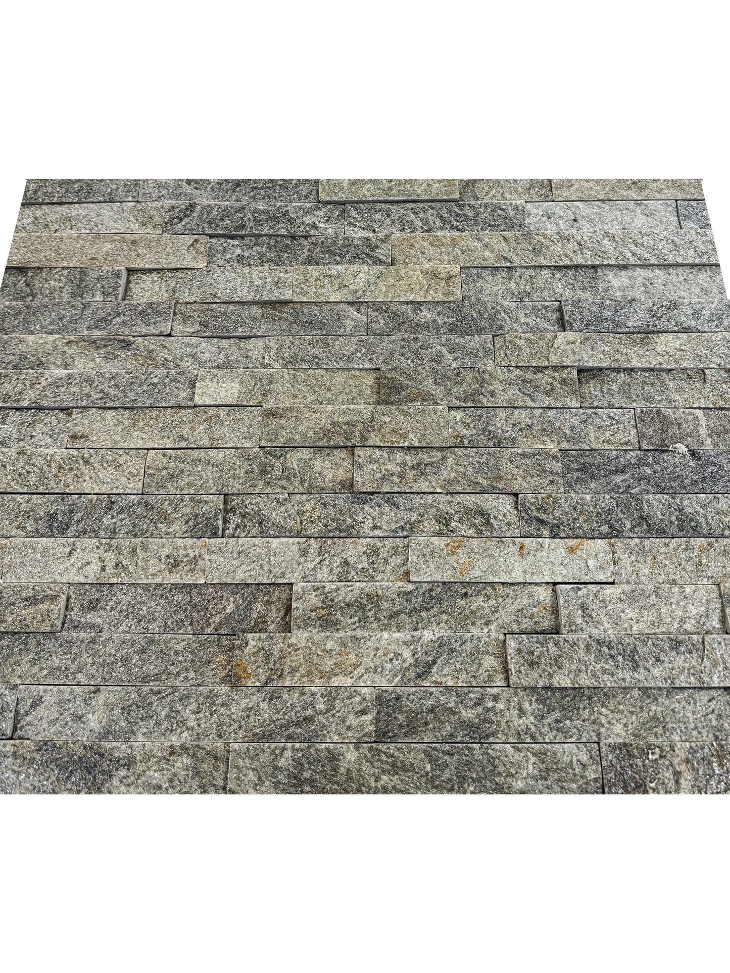 Starlit Quartz  Pink & Laurel Green Split Quartz Wall Cladding