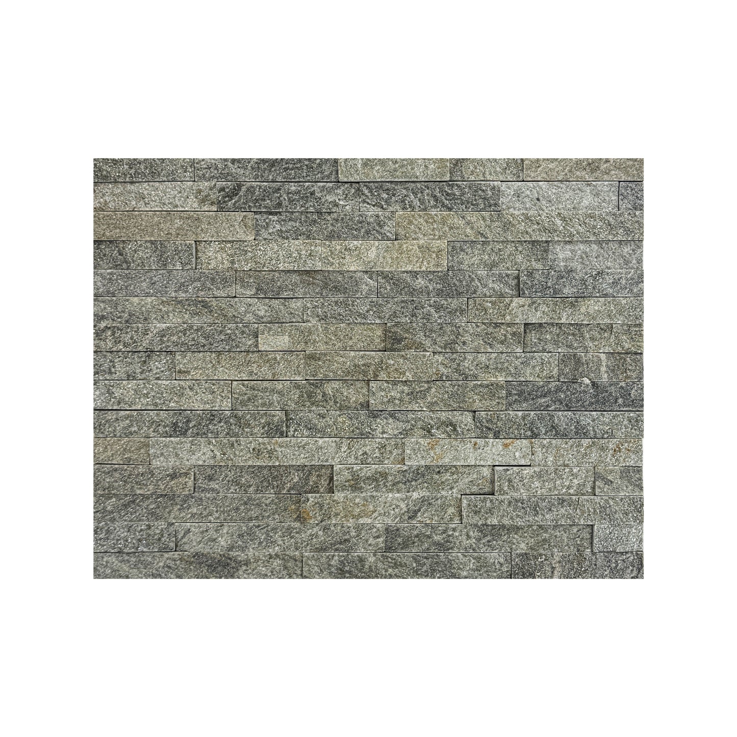 Starlit Quartz  Pink & Laurel Green Split Quartz Wall Cladding