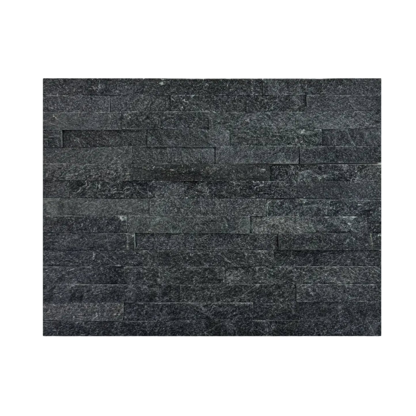 Starlit Quartz  Black Split Quartz Wall Cladding