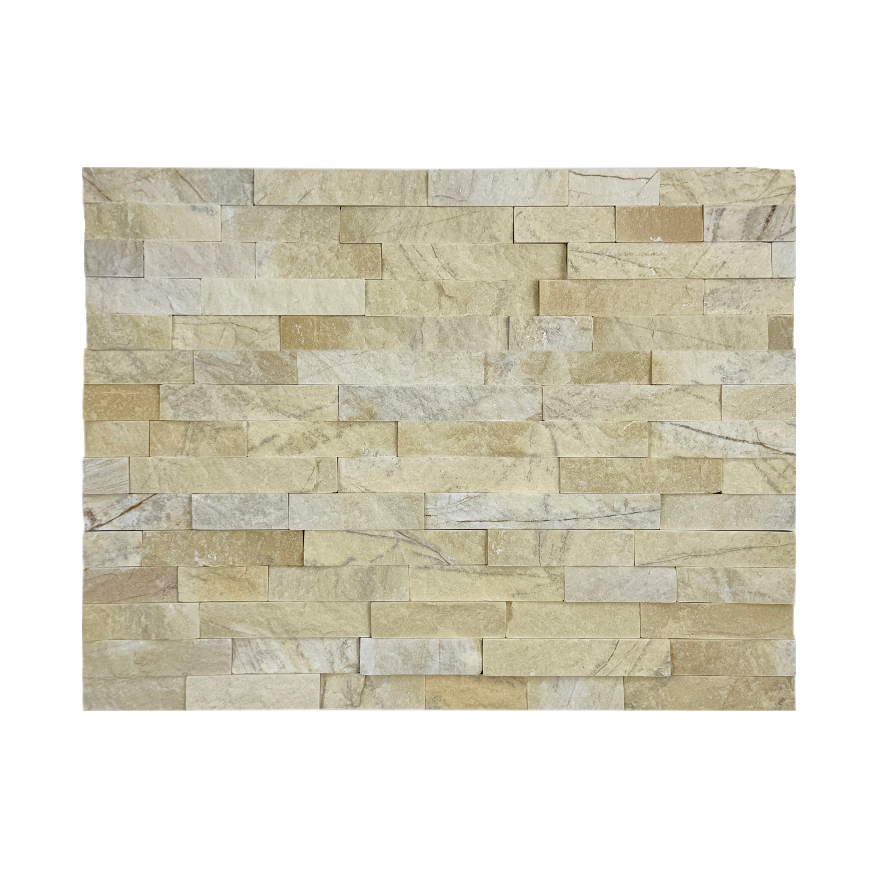 Starlit Quartz Yellow Split Marble Wall Cladding – MOSYCLE
