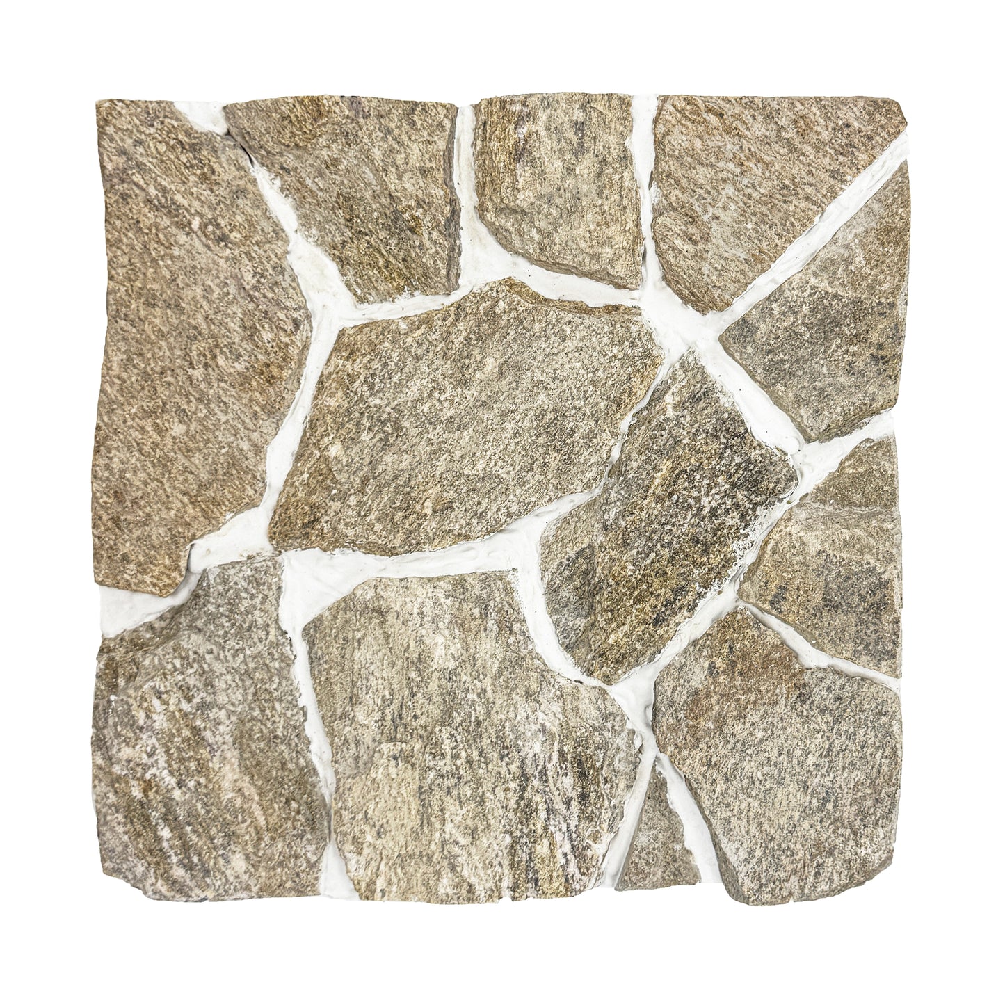 Opulent Flagstone Series Yellow Tiger Vein Loose Random Piece Quartz Wall Cladding