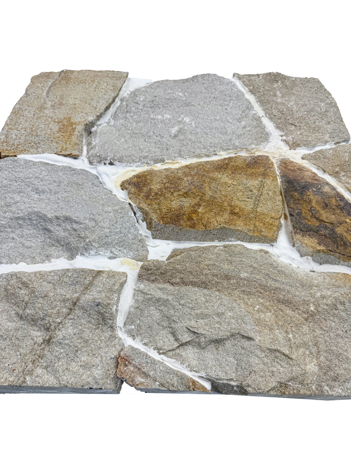 Opulent Flagstone Series White Loose Random Pieces  Sandstone Flag Stone