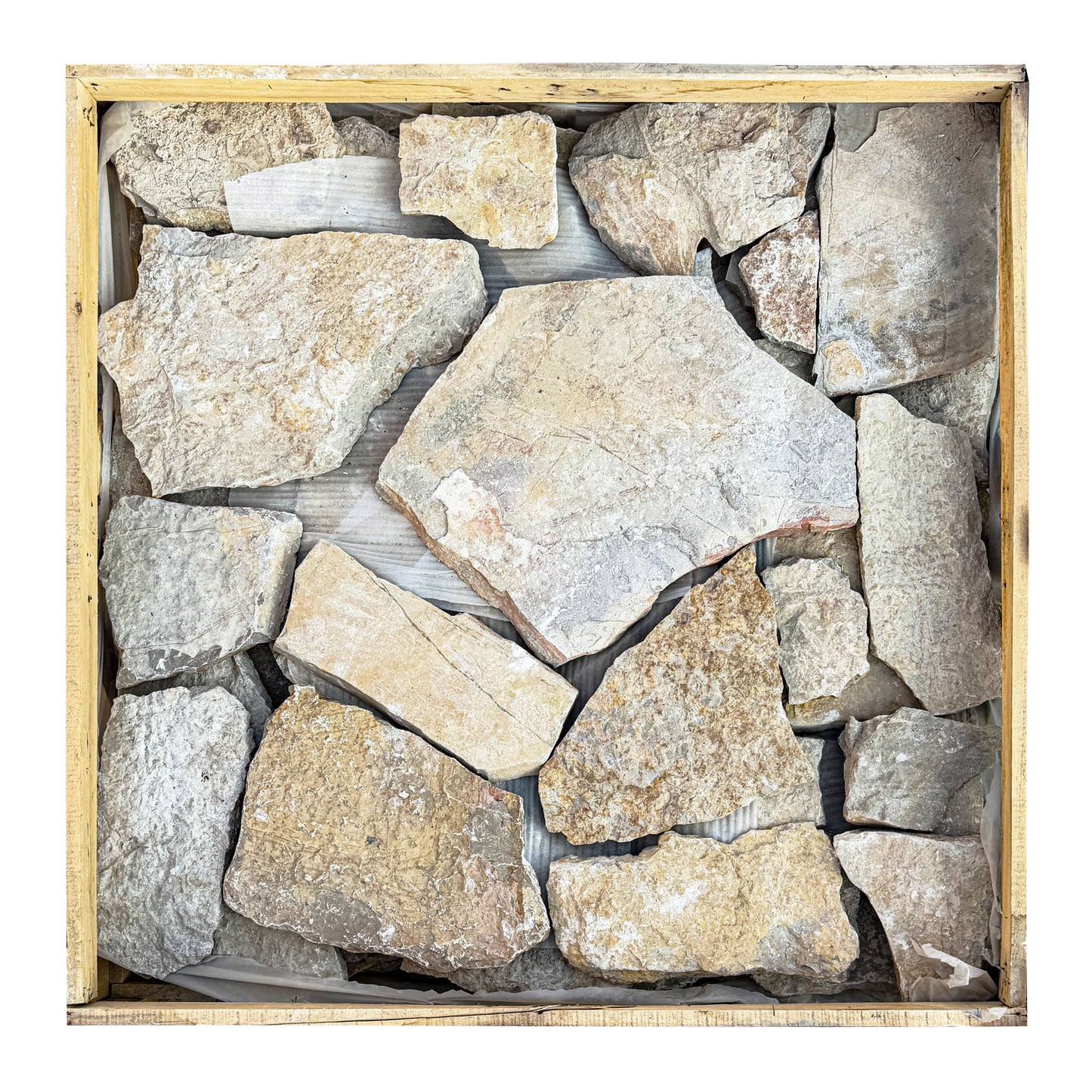 Opulent Flagstone Series Botique Beige & Tan Beige  Loose Random Piece Slate Wall Cladding