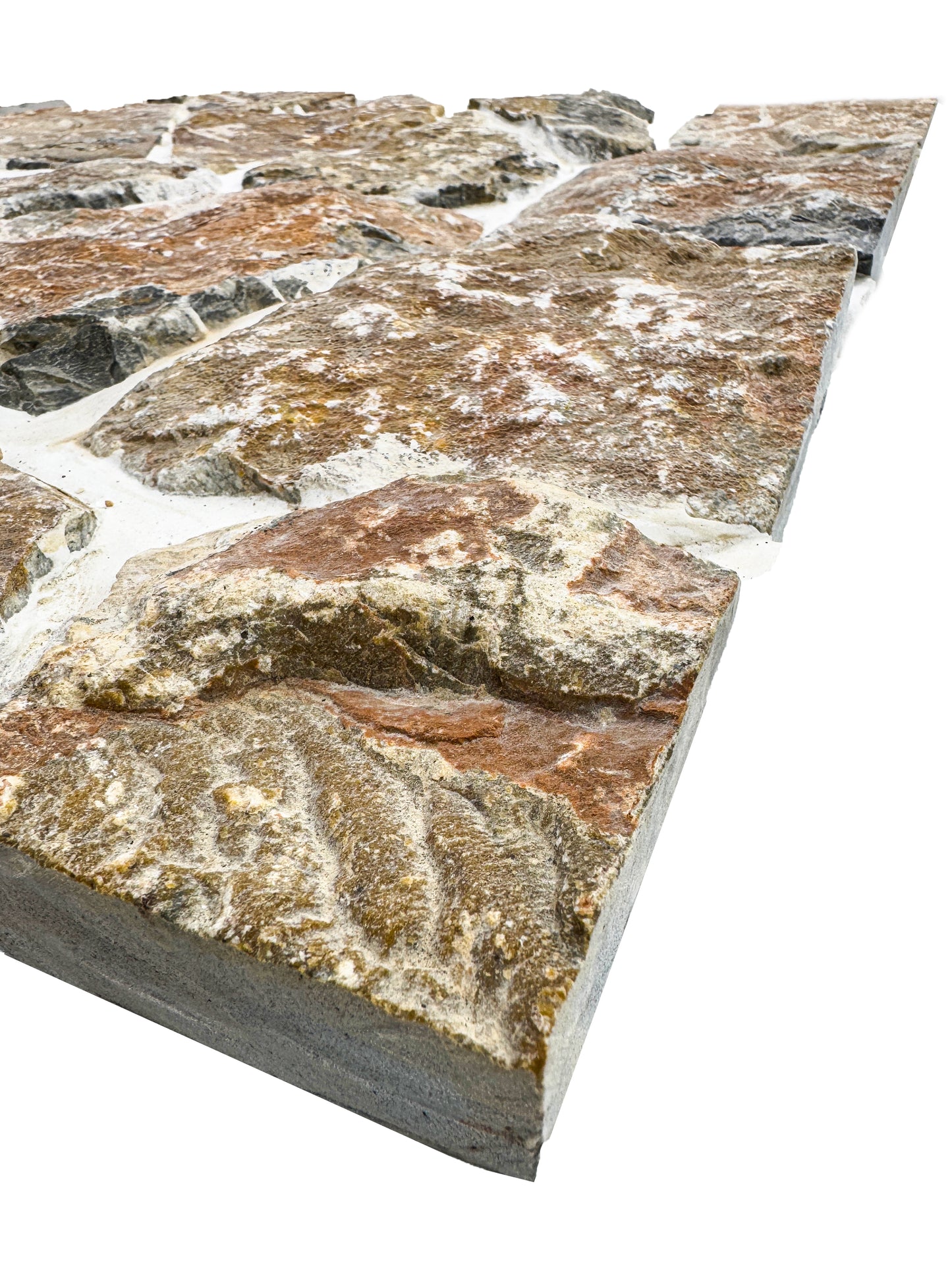 Opulent Flagstone Series Maple Red Lime Stone Loose Random Piece Flag stone