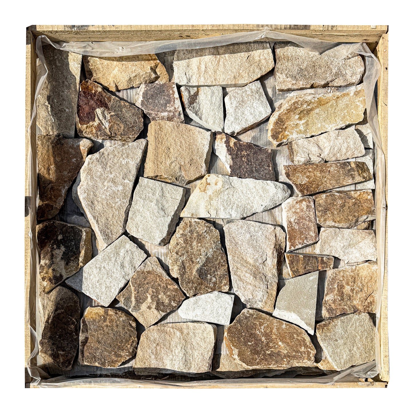 Opulent Flagstone Series Golden Sandstone Loose Random Piece Flag stone