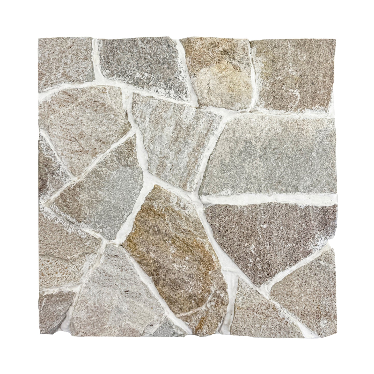 Opulent Flagstone Series Yellow Wood Vein Loose Random Piece Marble Flag Stone