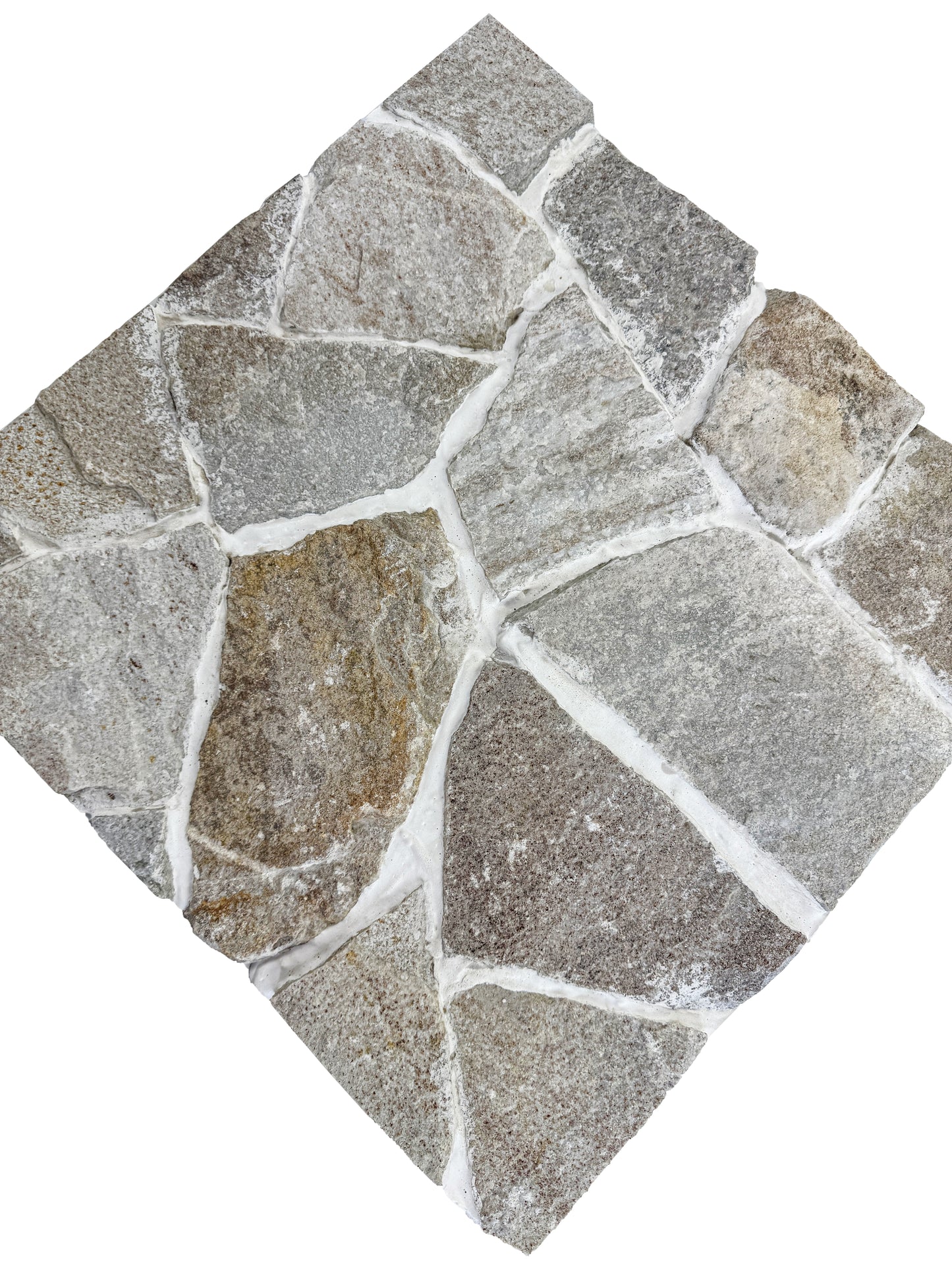 Opulent Flagstone Series Yellow Wood Vein Loose Random Piece Marble Flag Stone