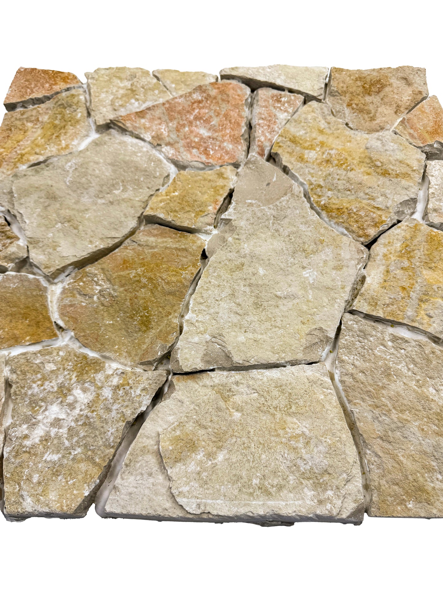 Opulent Flagstone Series Light Beige & Tan Beige Trani Lime Stone Loose Random Piece Flag stone